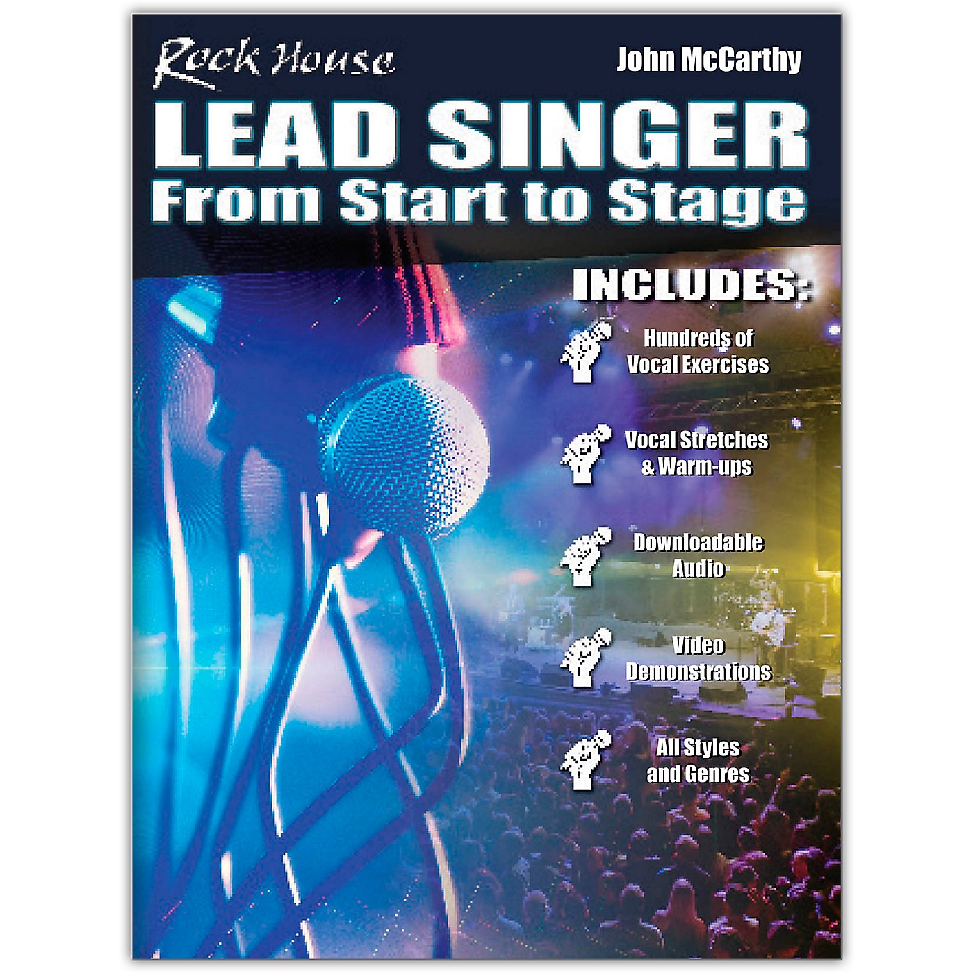Rock House Rock House Lead Singer - Complete Course for All Singers Book/Media Online thumbnail