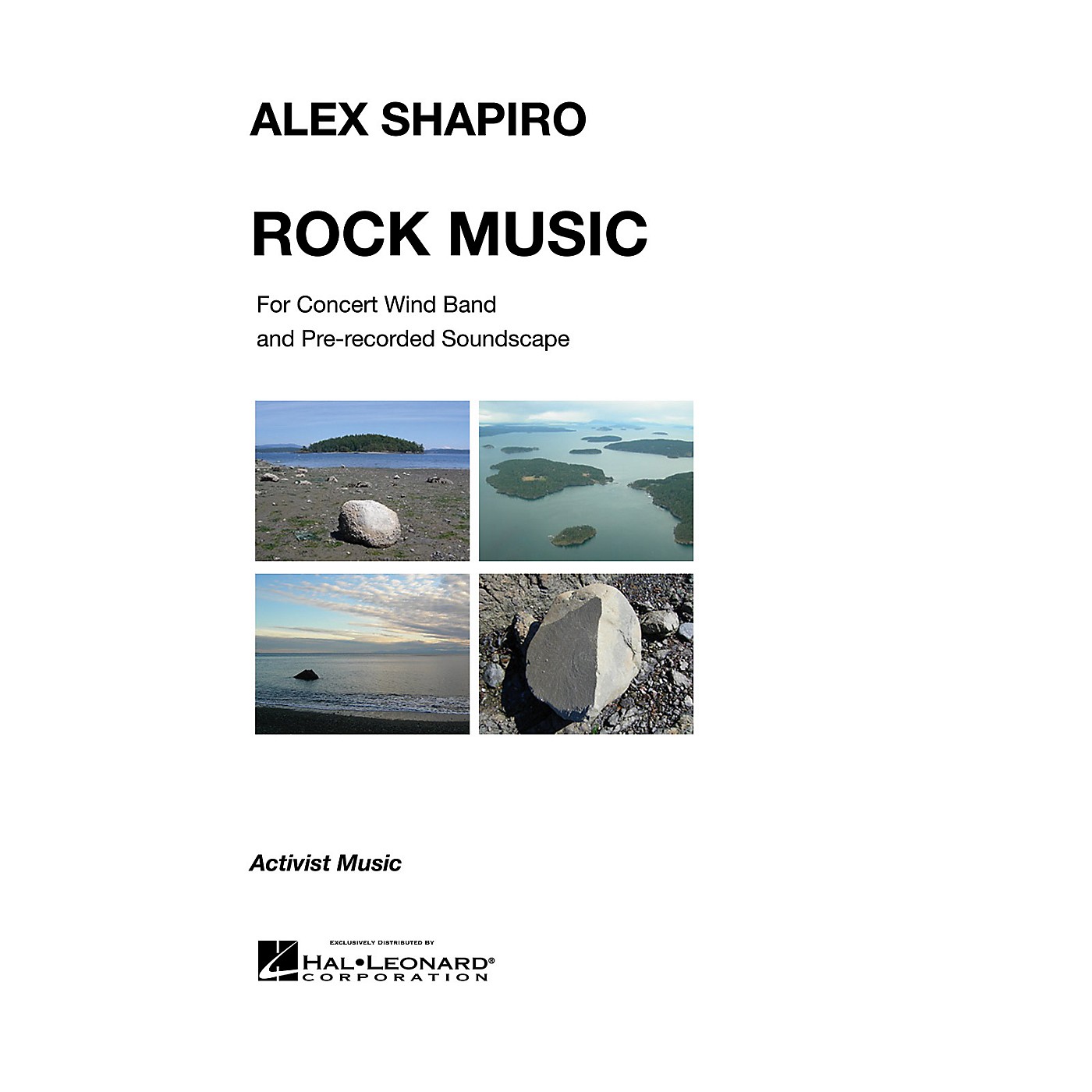 Activist Music Rock Music (for Concert Wind Band and Pre-Recorded Soundscapes) Concert Band Level 2.5 by Alex Shapiro thumbnail