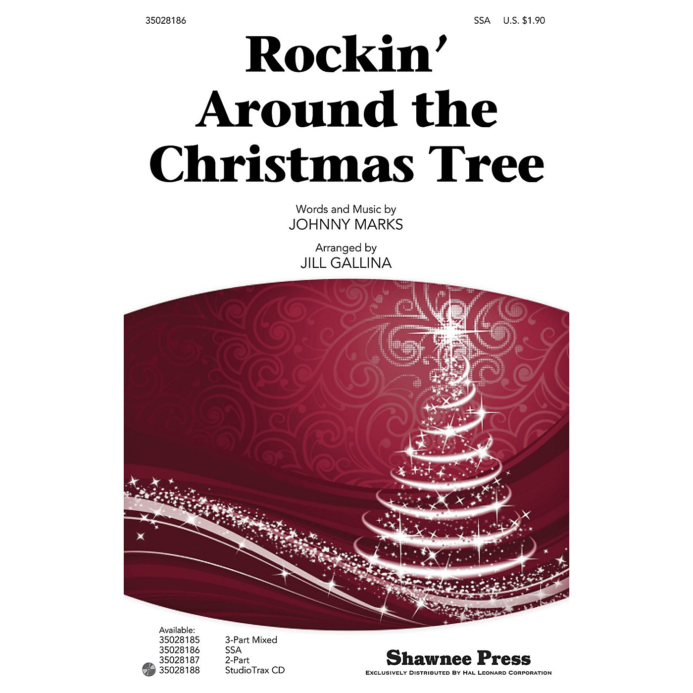 Shawnee Press Rockin' Around the Christmas Tree SSA arranged by Jill Gallina thumbnail