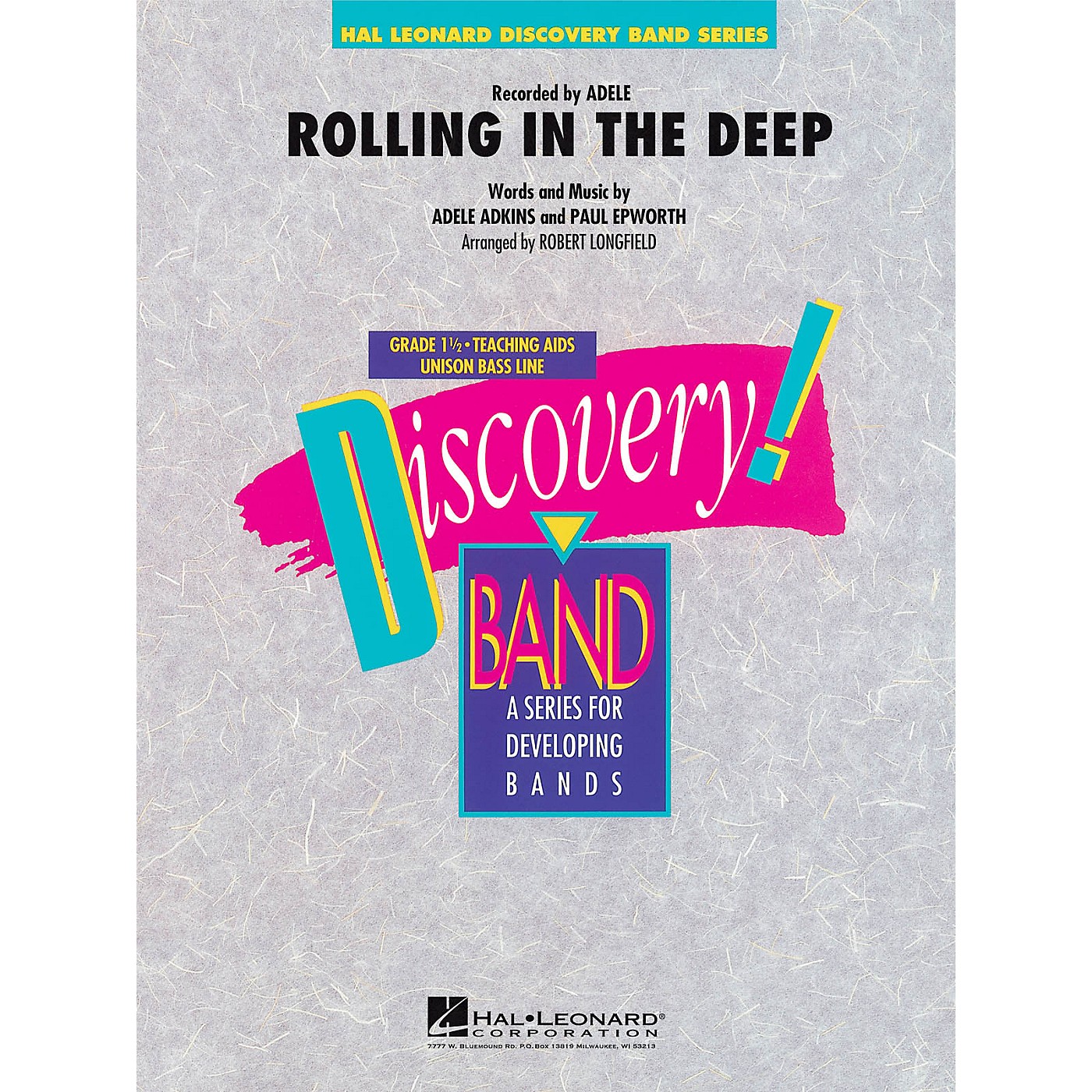 Hal Leonard Rolling In The Deep - Discovery! Concert Band Level 1.5 thumbnail