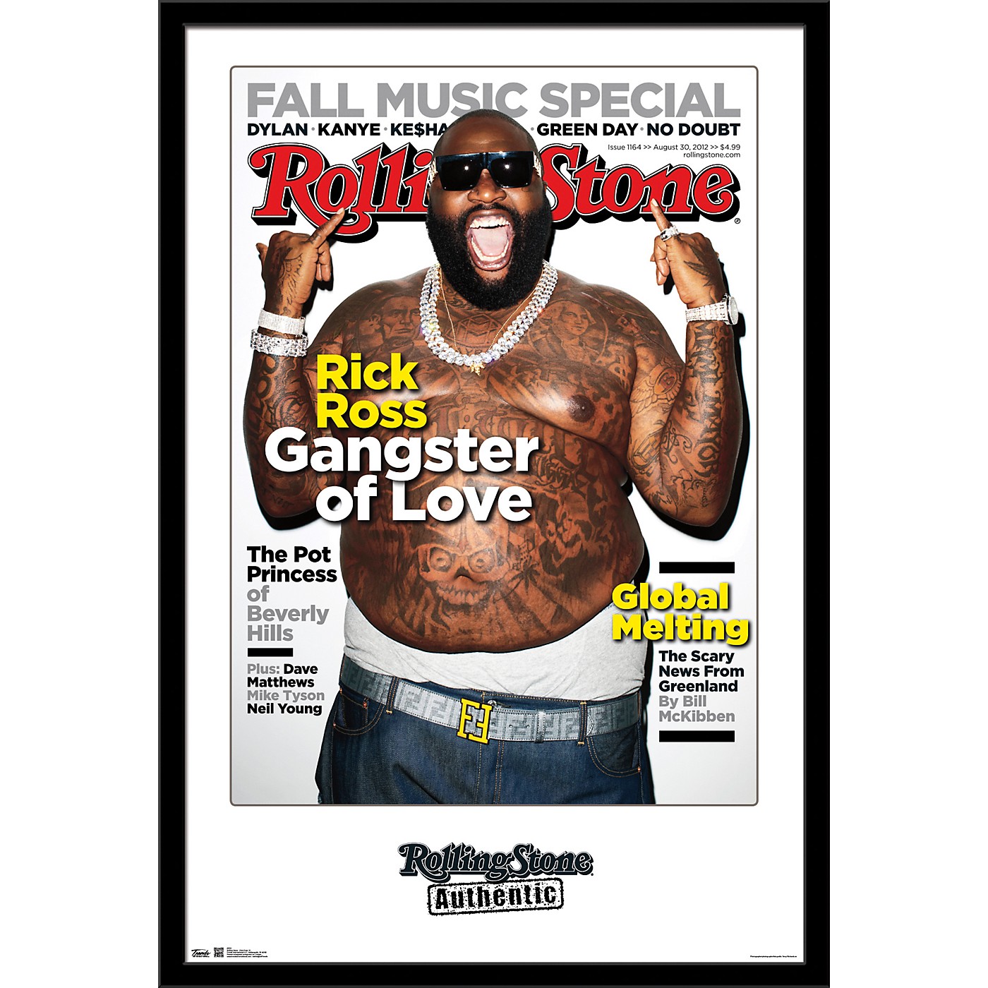 Trends International Rolling Stone - Rick Ross 12 Poster thumbnail