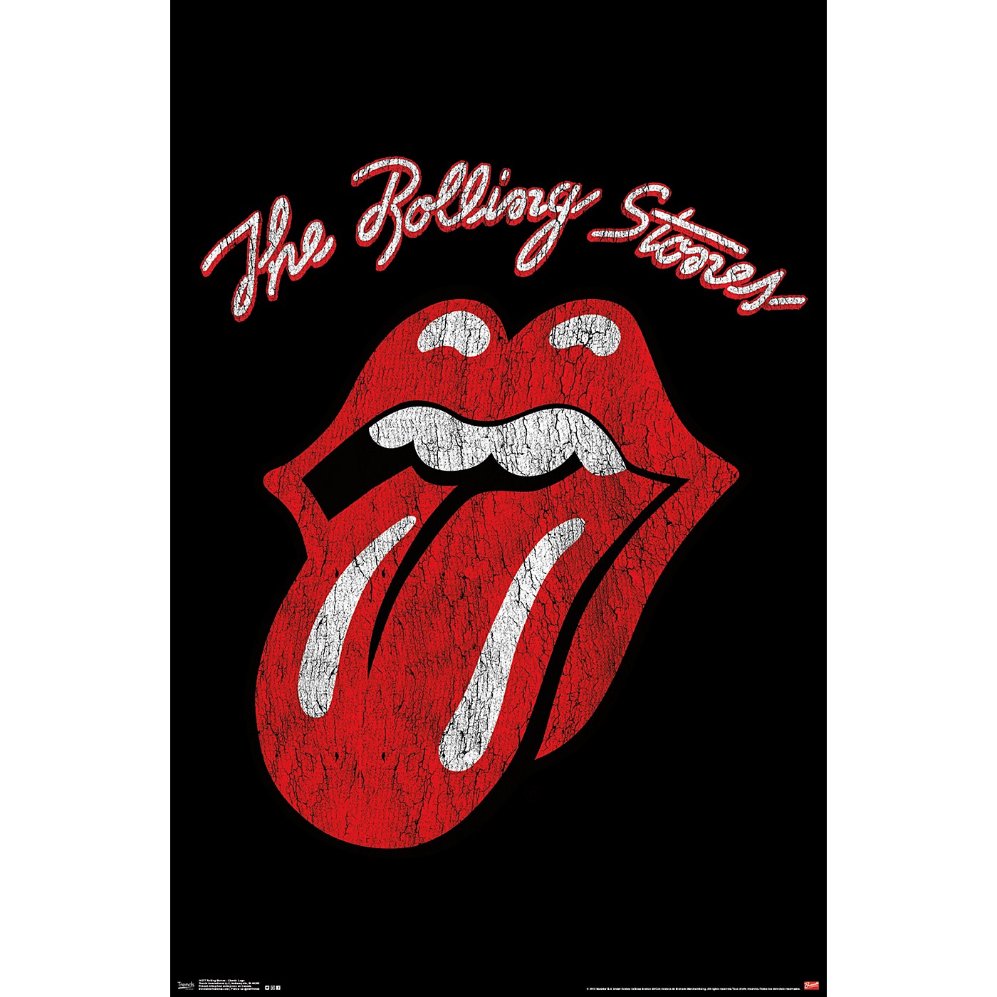 Trends International Rolling Stones - Classic Logo Poster thumbnail