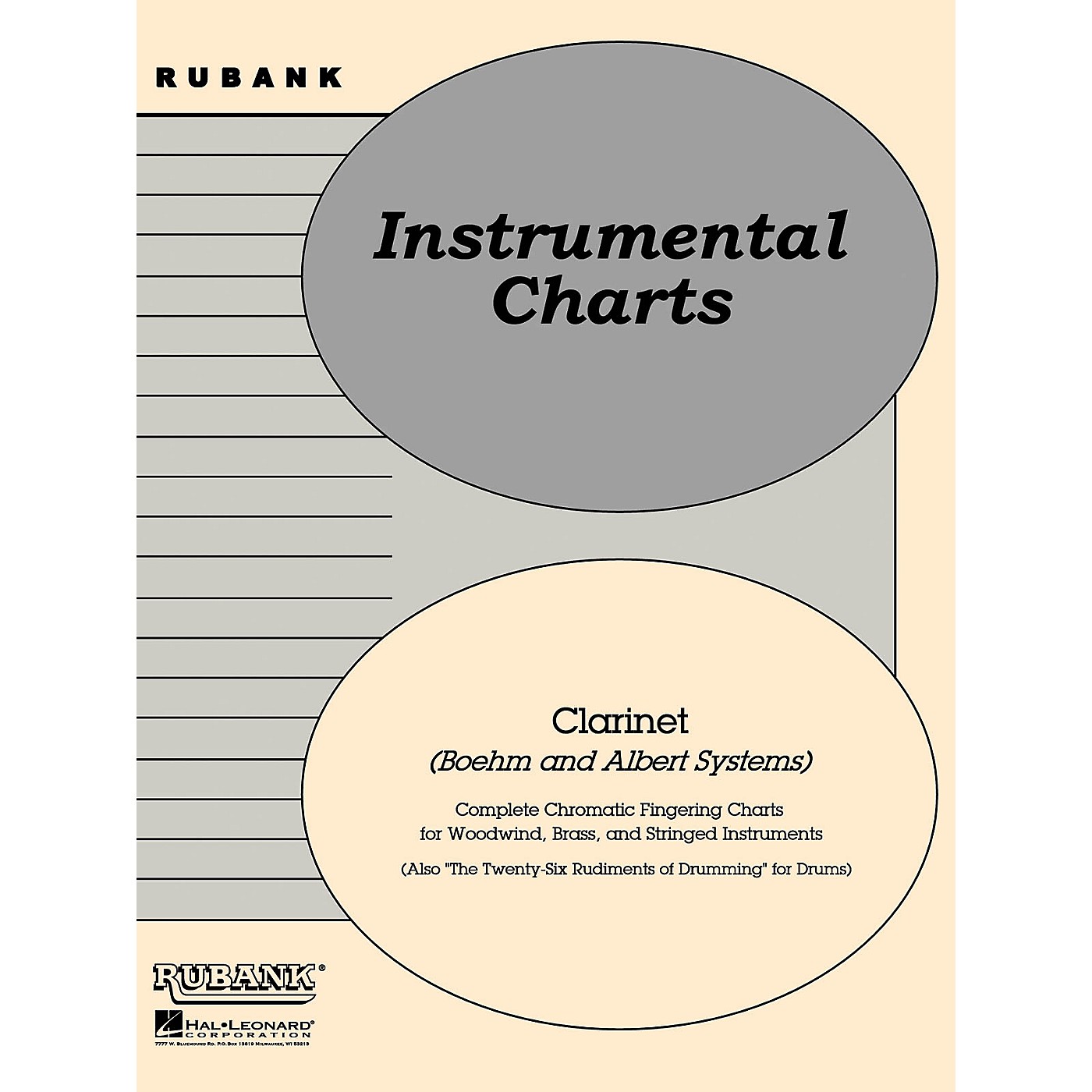 Rubank Publications Rubank Fingering Charts (Boehm and