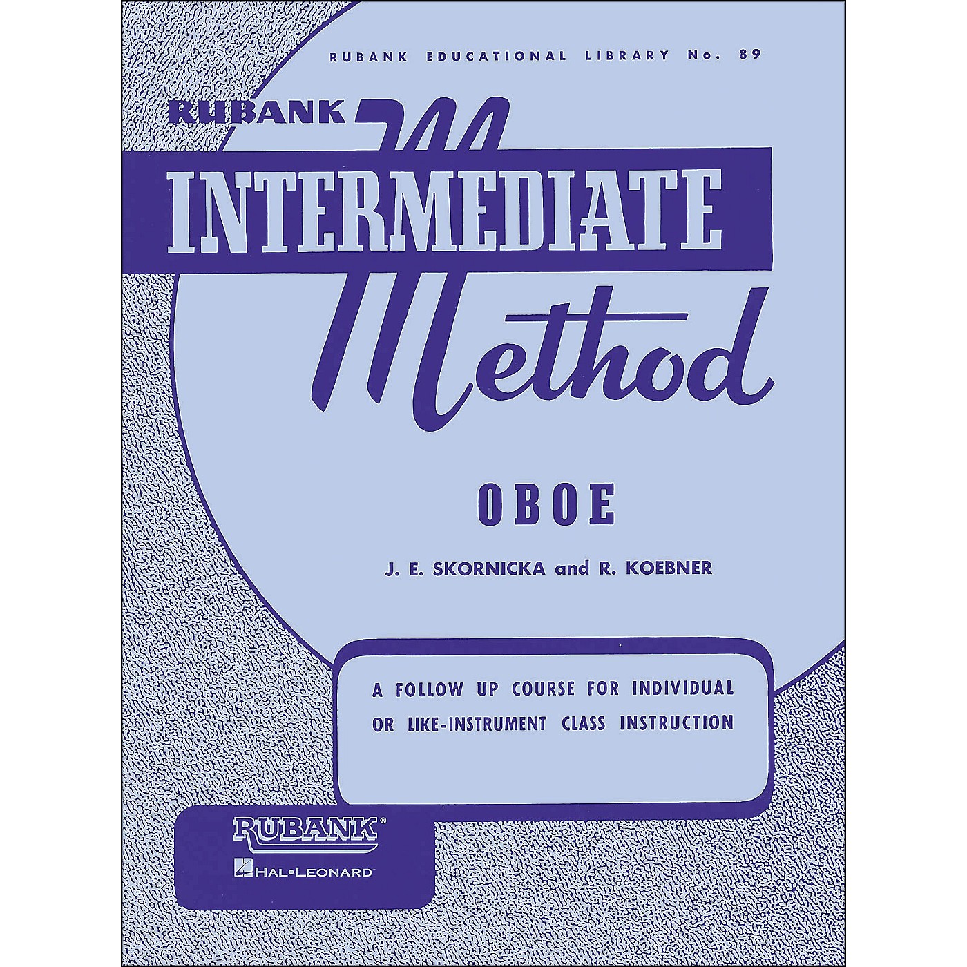 Hal Leonard Rubank Intermediate Method Oboe thumbnail