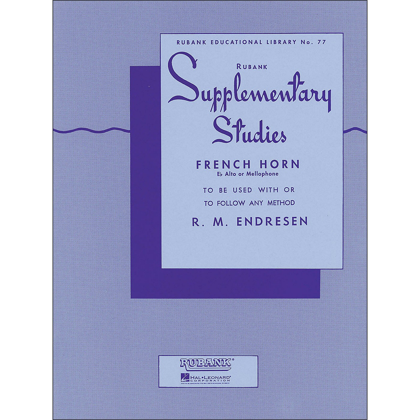 Hal Leonard Rubank Supplementary Studies for French Horn, E Flat Alto Or Mellophone thumbnail