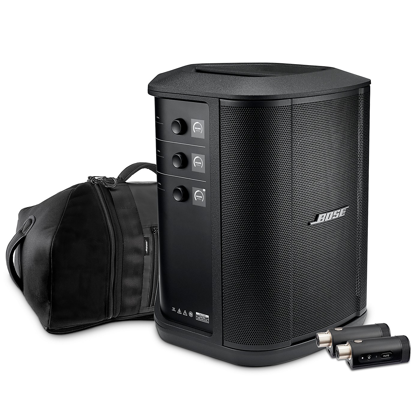 Bose S1 Pro+ Wireless PA System With Mic/Line Transmitters and Backpack thumbnail