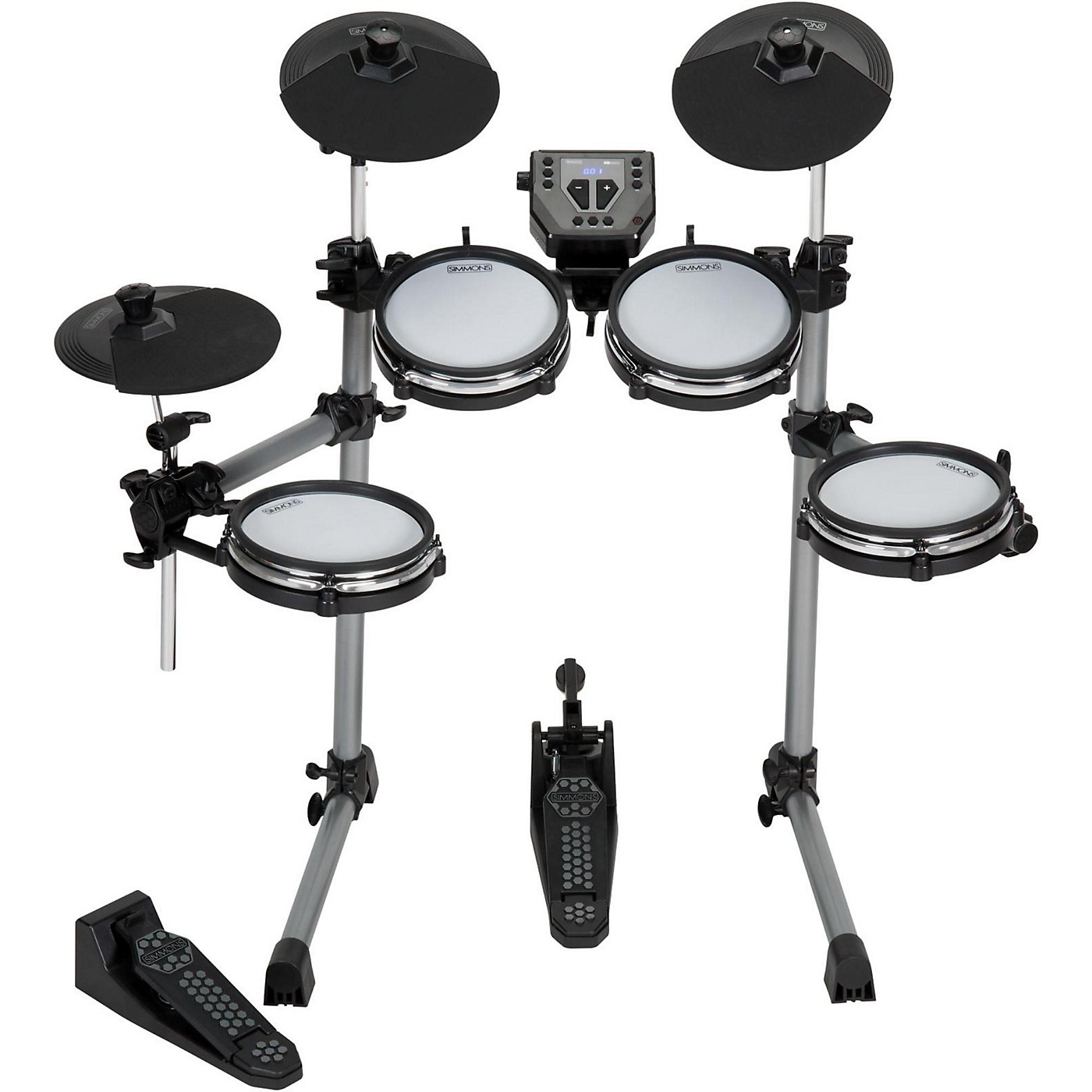 Simmons SD350 Electronic Drum Kit With Mesh Pads thumbnail