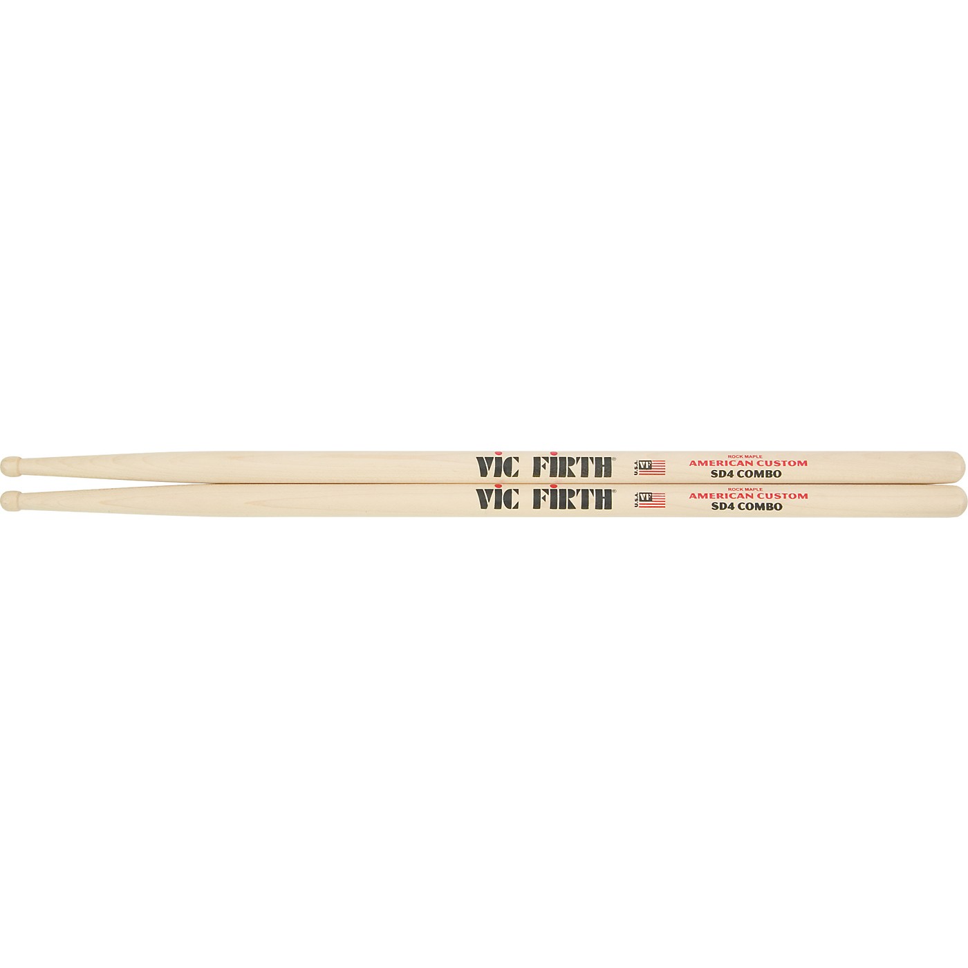 Vic Firth SD4 American Custom Combo Drum Sticks Woodwind & Brasswind