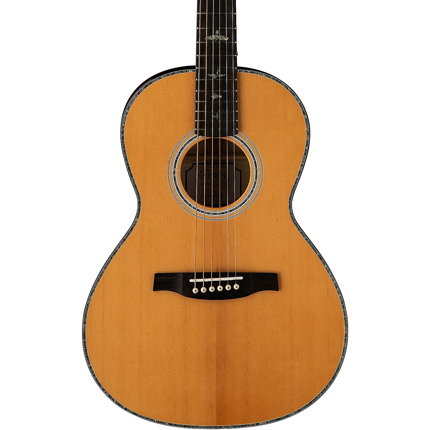 PRS SE P50E Sitka Spruce-Maple Parlor Acoustic-Electric Guitar thumbnail