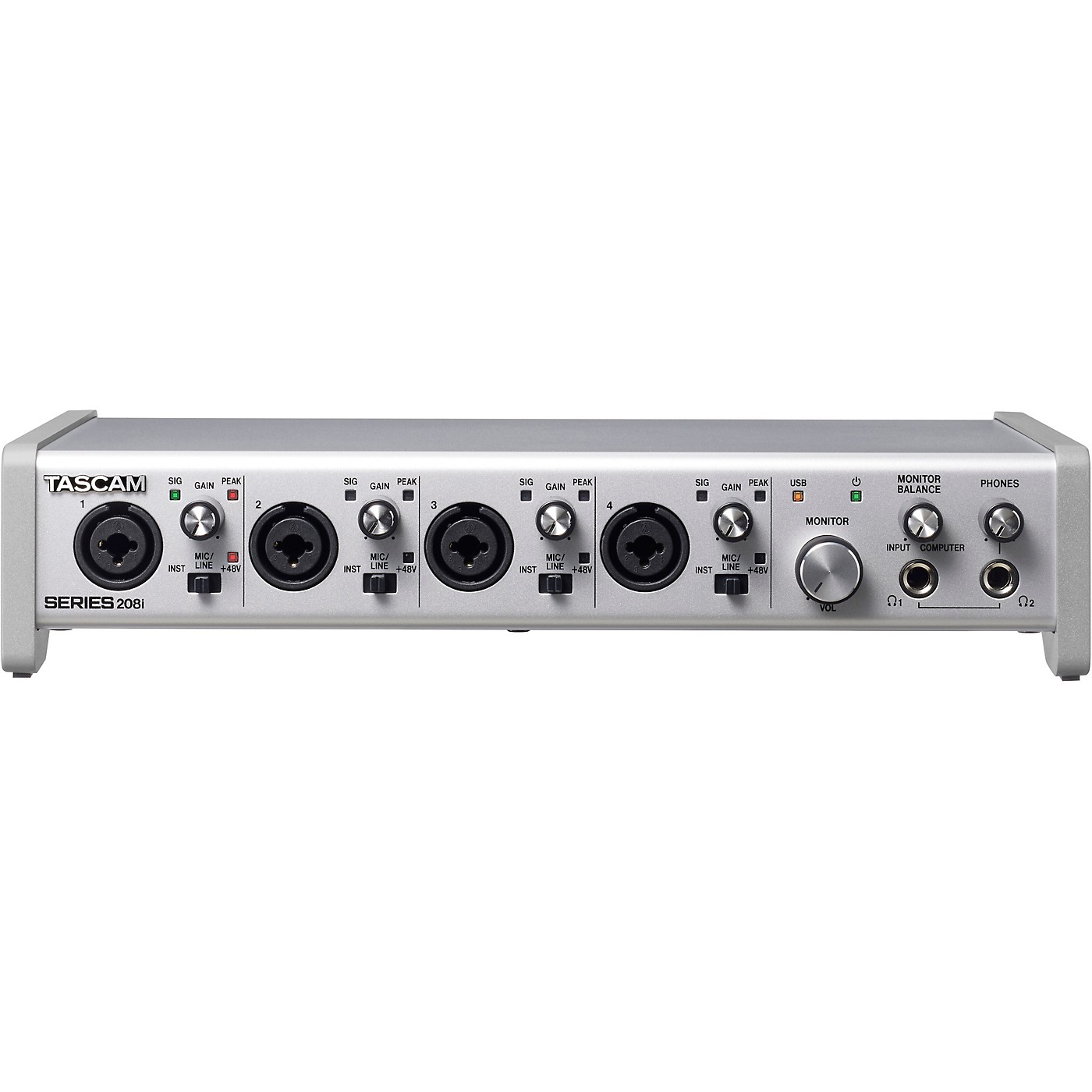 TASCAM SERIES 208i 20-In/8-Out USB Audio/MIDI Interface thumbnail