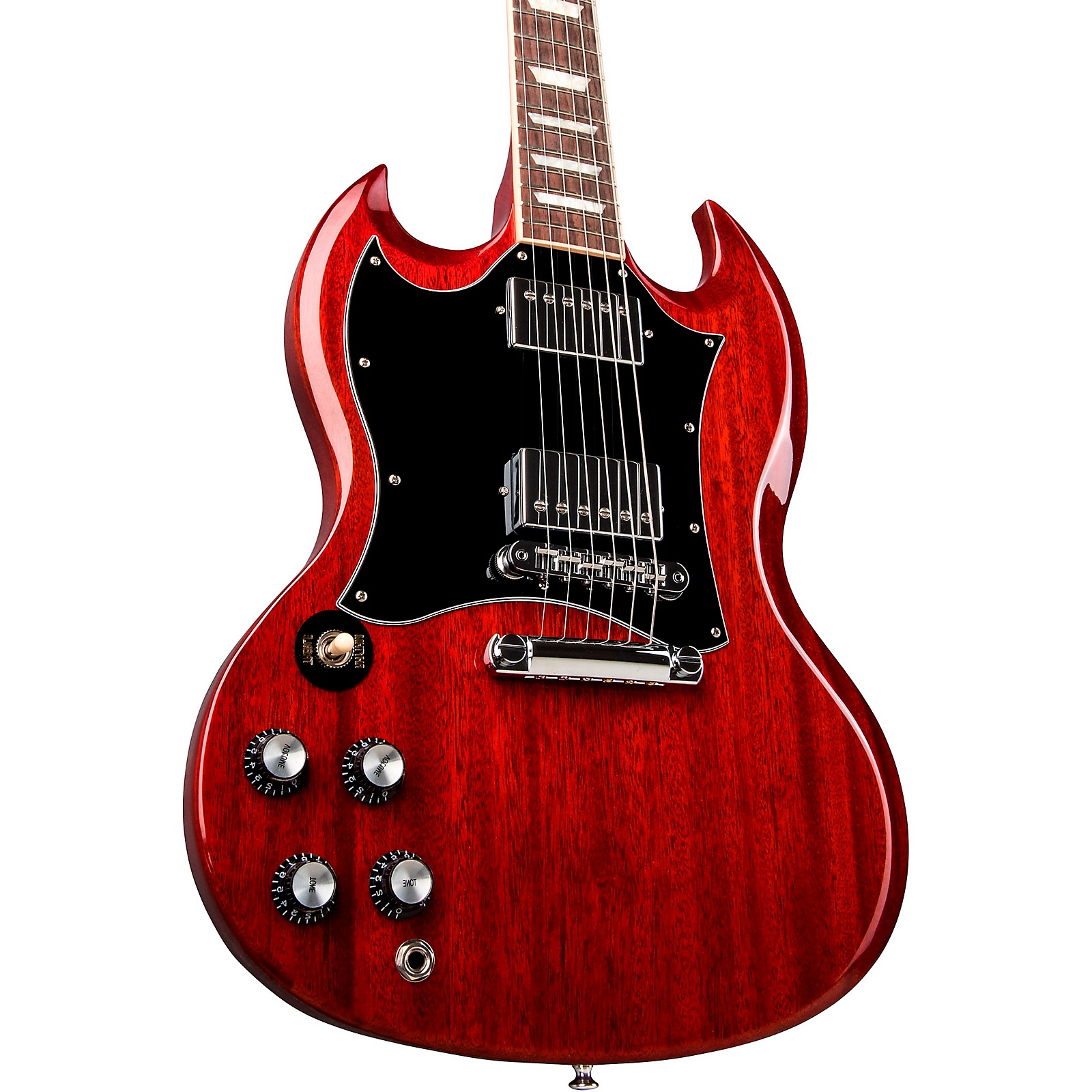 pijn doen mengsel Winst Gibson SG Standard Left-Handed Electric Guitar - Woodwind & Brasswind