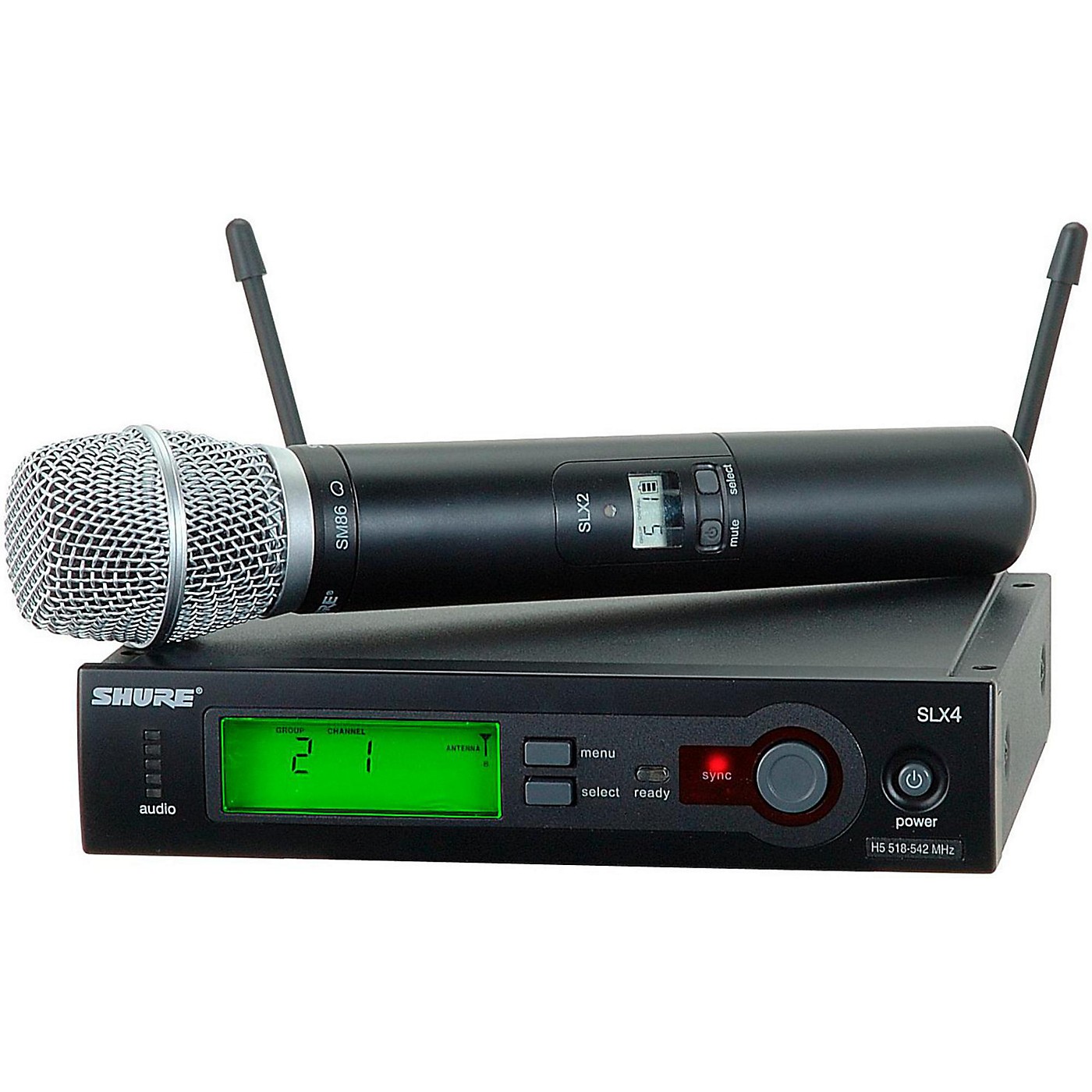 Shure SLX24/SM86 Wireless Microphone System thumbnail
