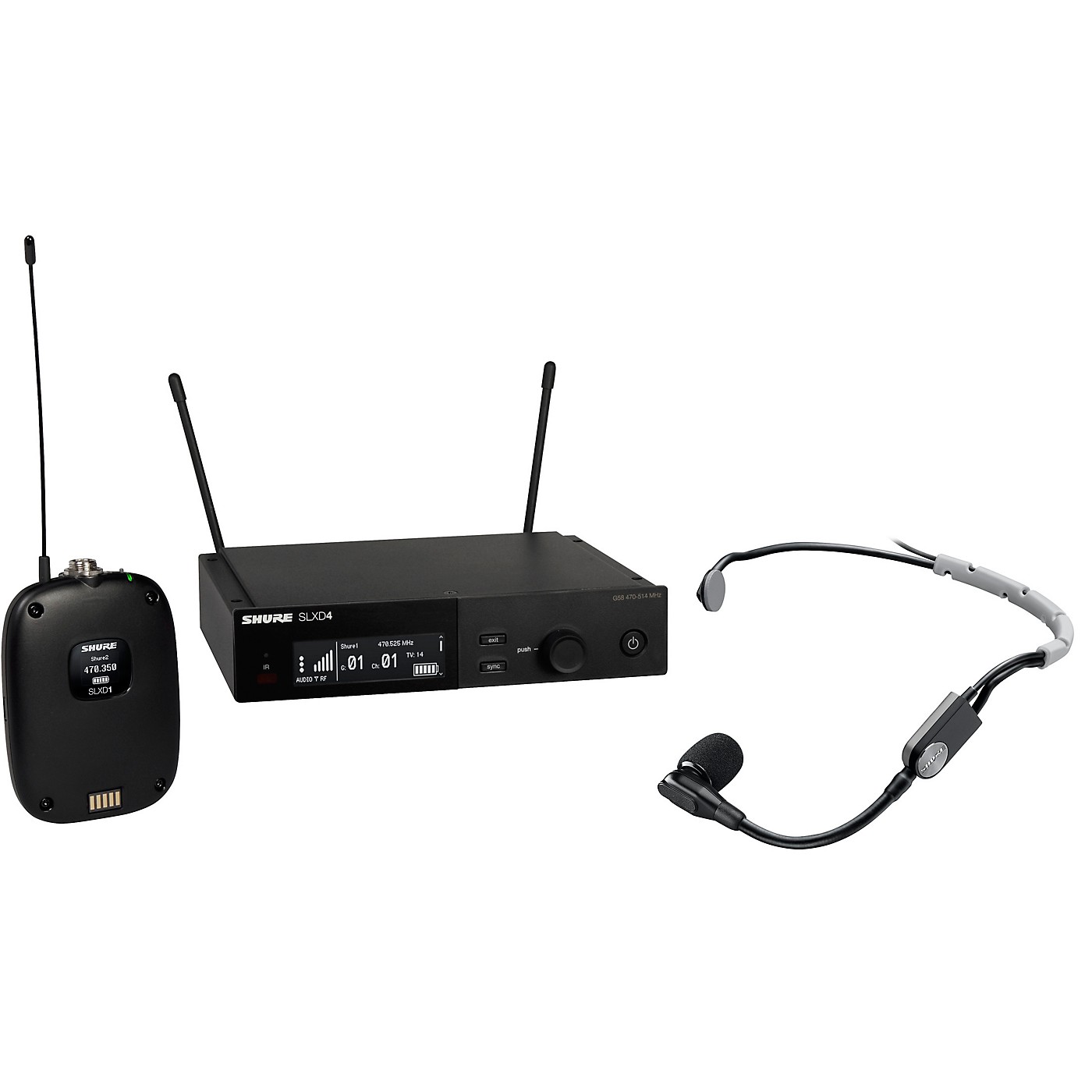 Shure SLXD14/SM35 Combo Wireless Microphone System thumbnail
