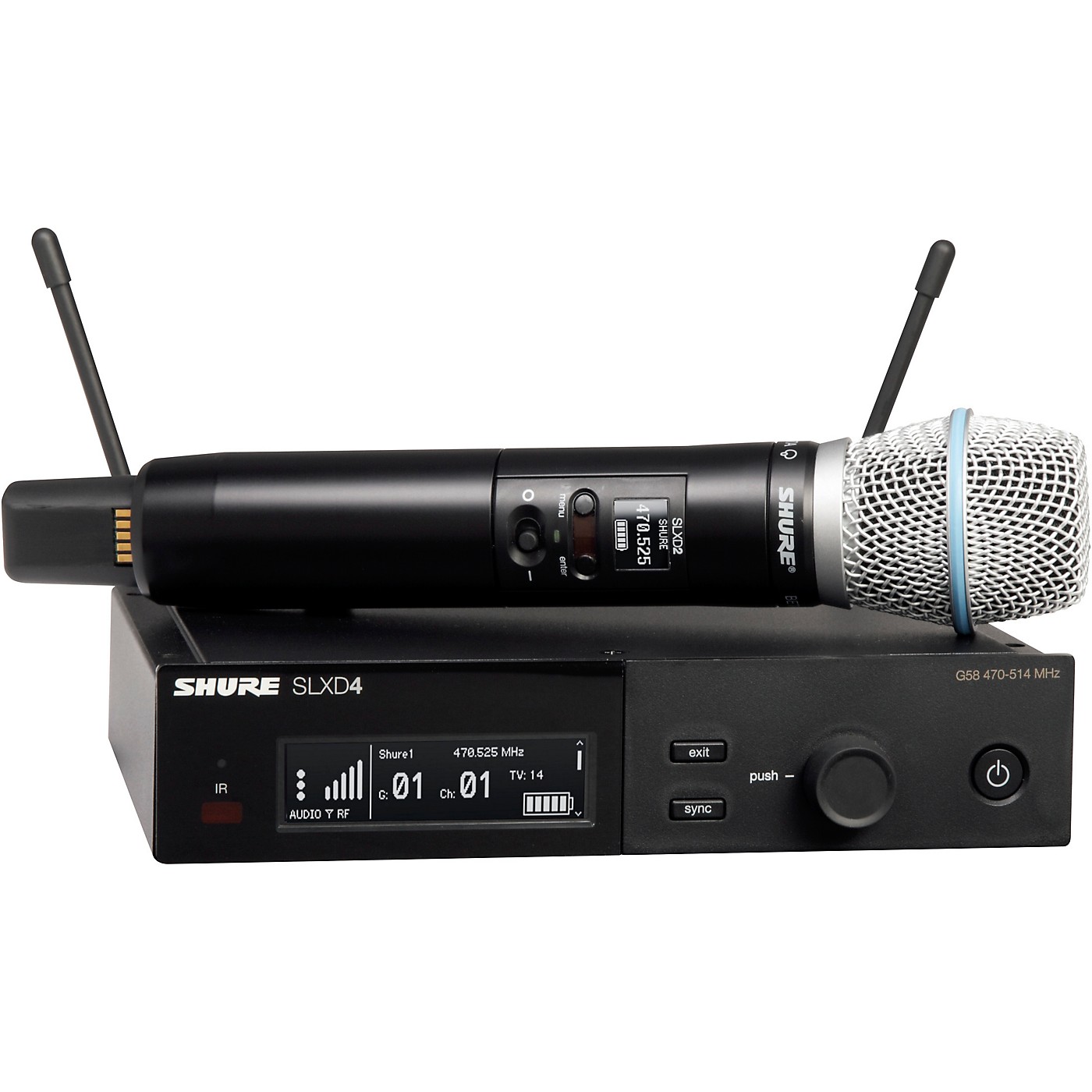 Shure SLXD24/B87A Wireless Microphone System thumbnail