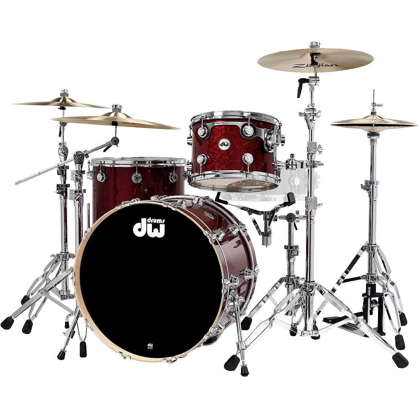 DW SSC Collector's Series 3-Piece Finish Ply Shell Pack with Chrome Hardware thumbnail
