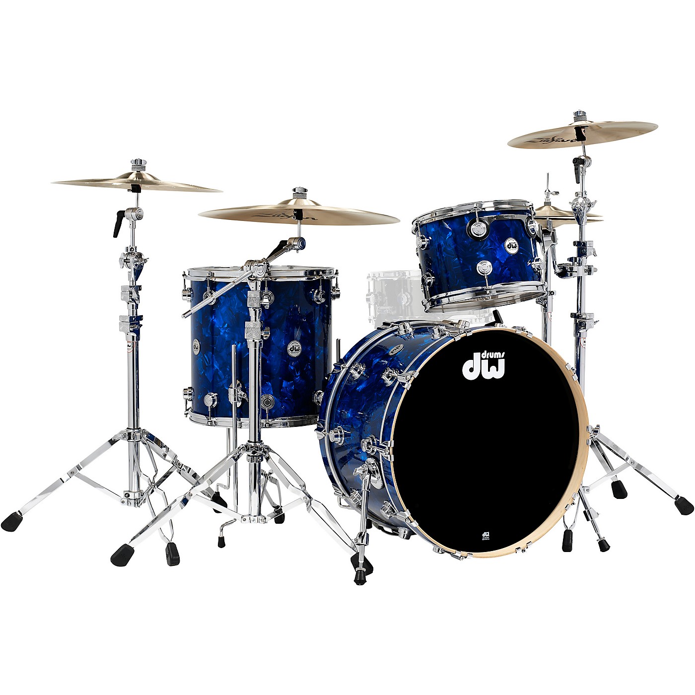DW SSC Collector's Series 3-Piece FinishPly Shell Pack With Chrome Hardware thumbnail