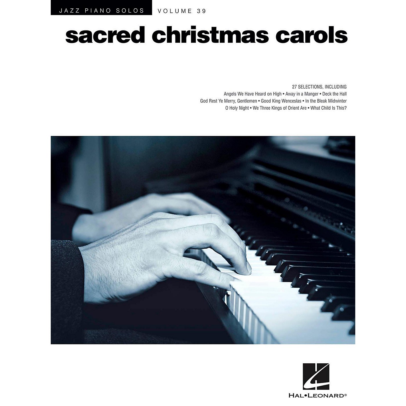 Hal Leonard Sacred Christmas Carols - Jazz Piano Solo Series Vol. 39 thumbnail