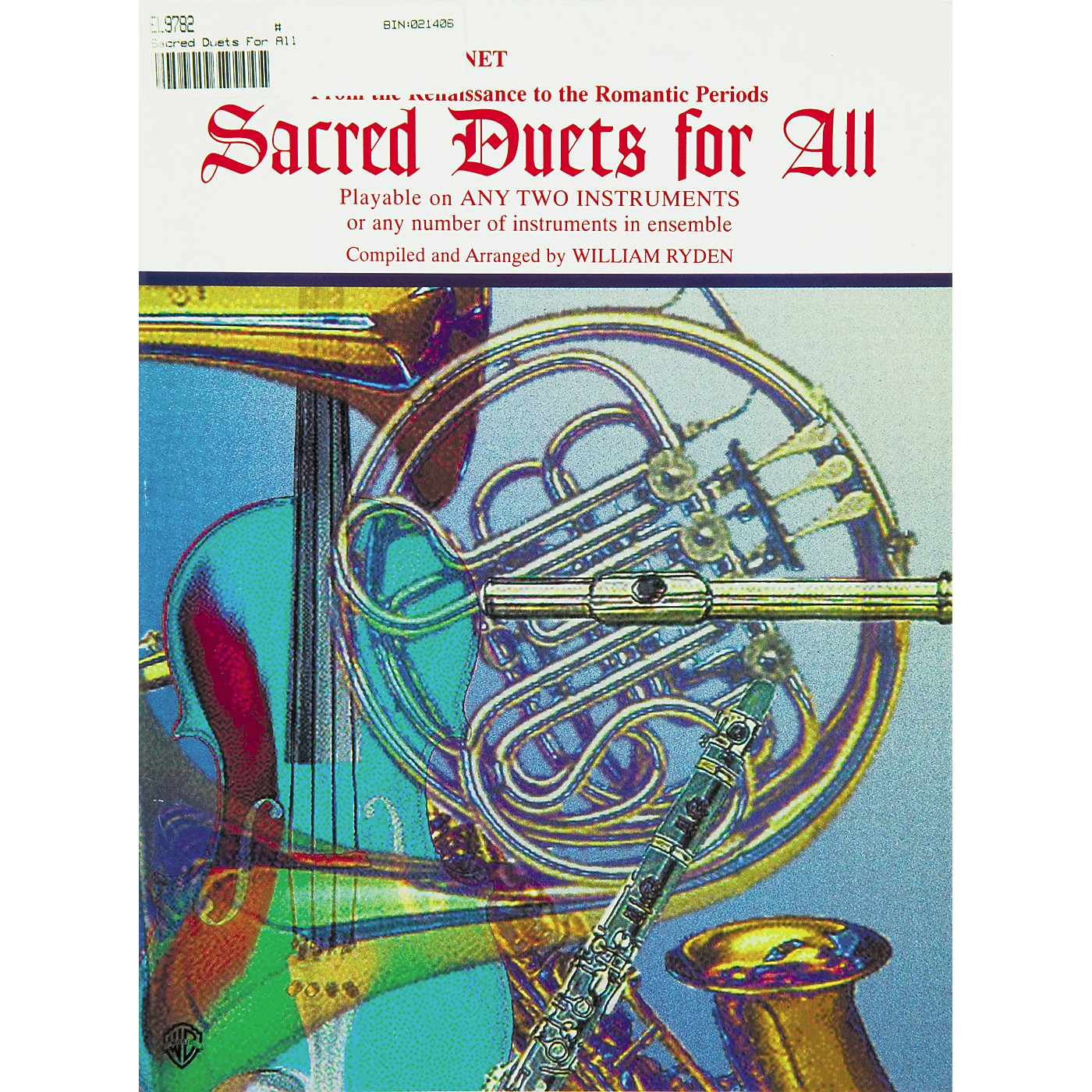 Alfred Sacred Duets for All B-Flat Clarinet & Bass Clarinet thumbnail