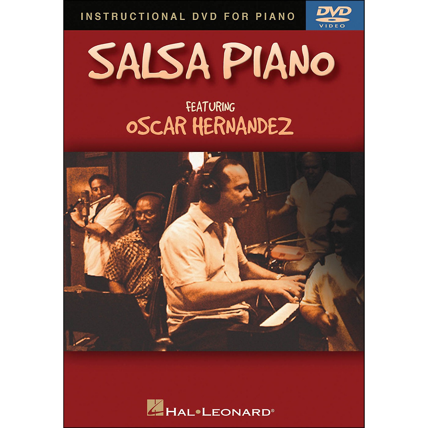 Hal Leonard Salsa Piano DVD - Featuring Oscar Hernandez thumbnail