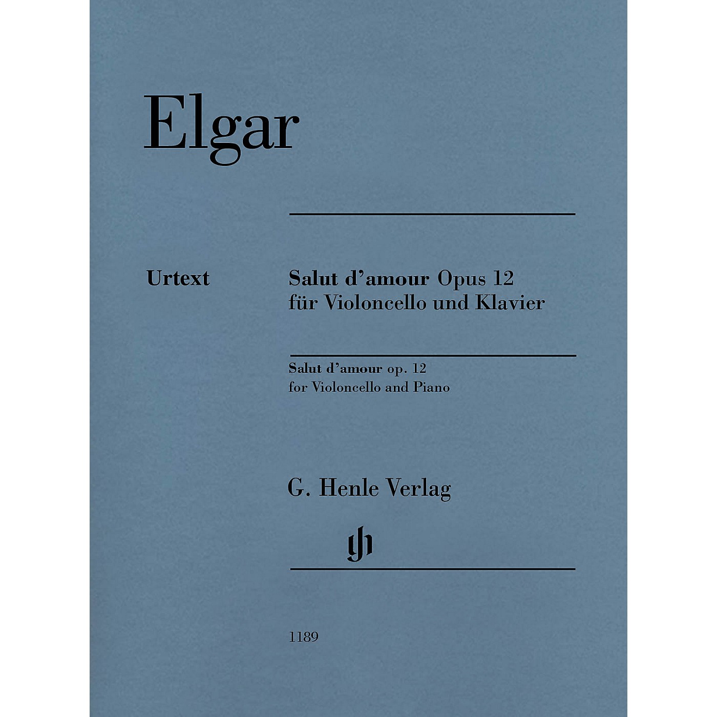 G. Henle Verlag Salut d'amour Op. 12 Henle Music Folios Series Softcover thumbnail