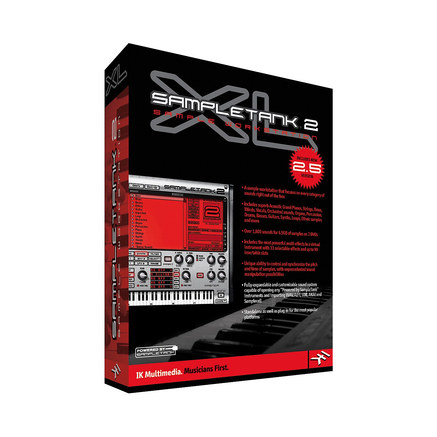 IK Multimedia SampleTank 2.5 XL Education Edition Woodwind & Brasswind
