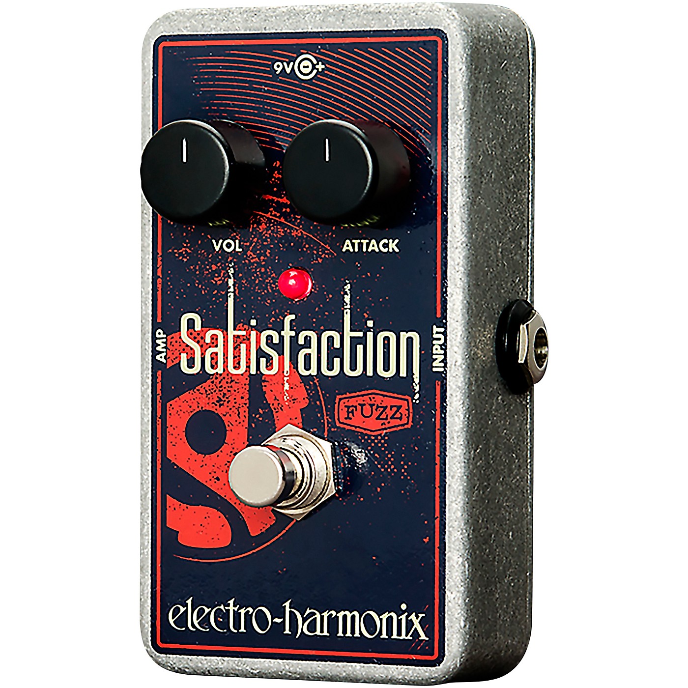 Electro-Harmonix Satisfaction Fuzz Guitar Effects Pedal thumbnail