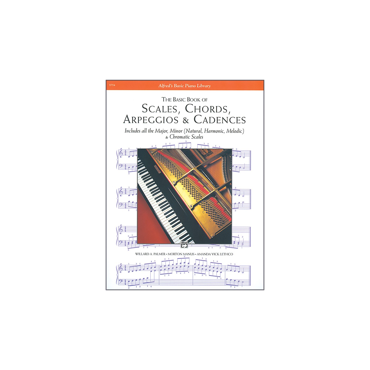 Alfred Scales Chords Arpeggios & Cadences Basic Book Piano thumbnail