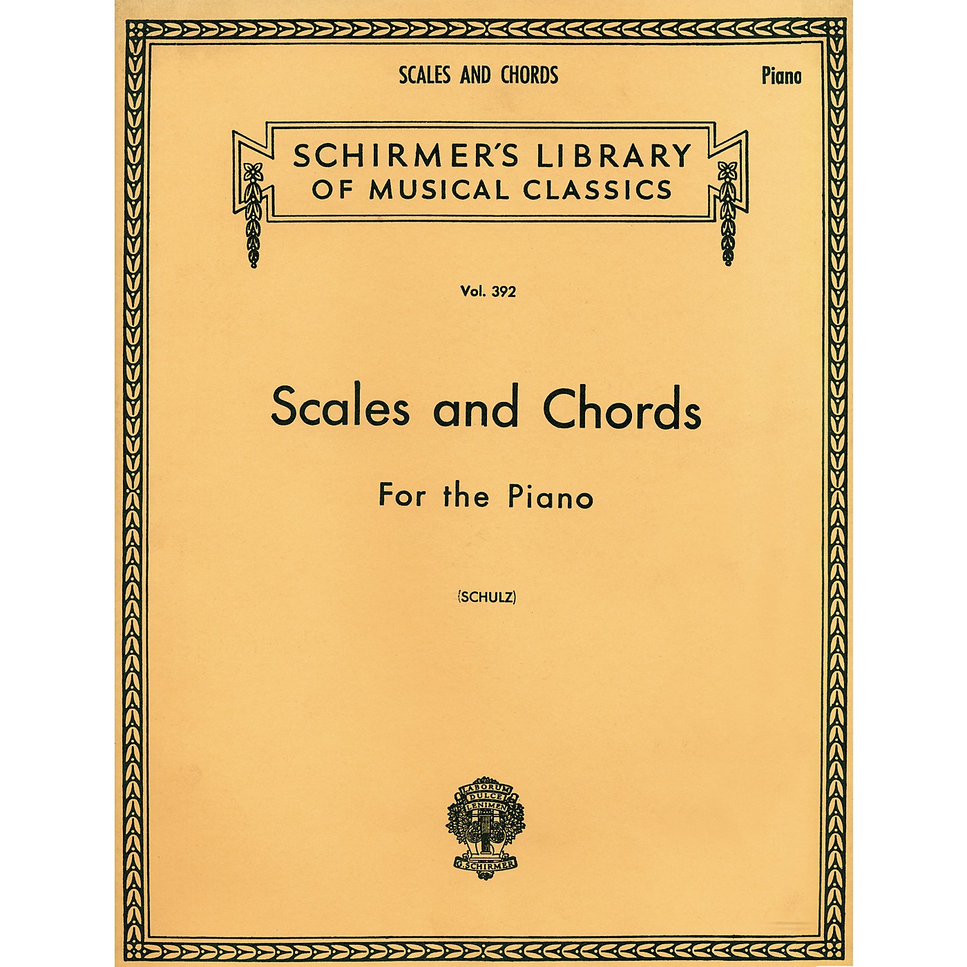 G. Schirmer Scales and Chords in all the Major and Minor Keys thumbnail