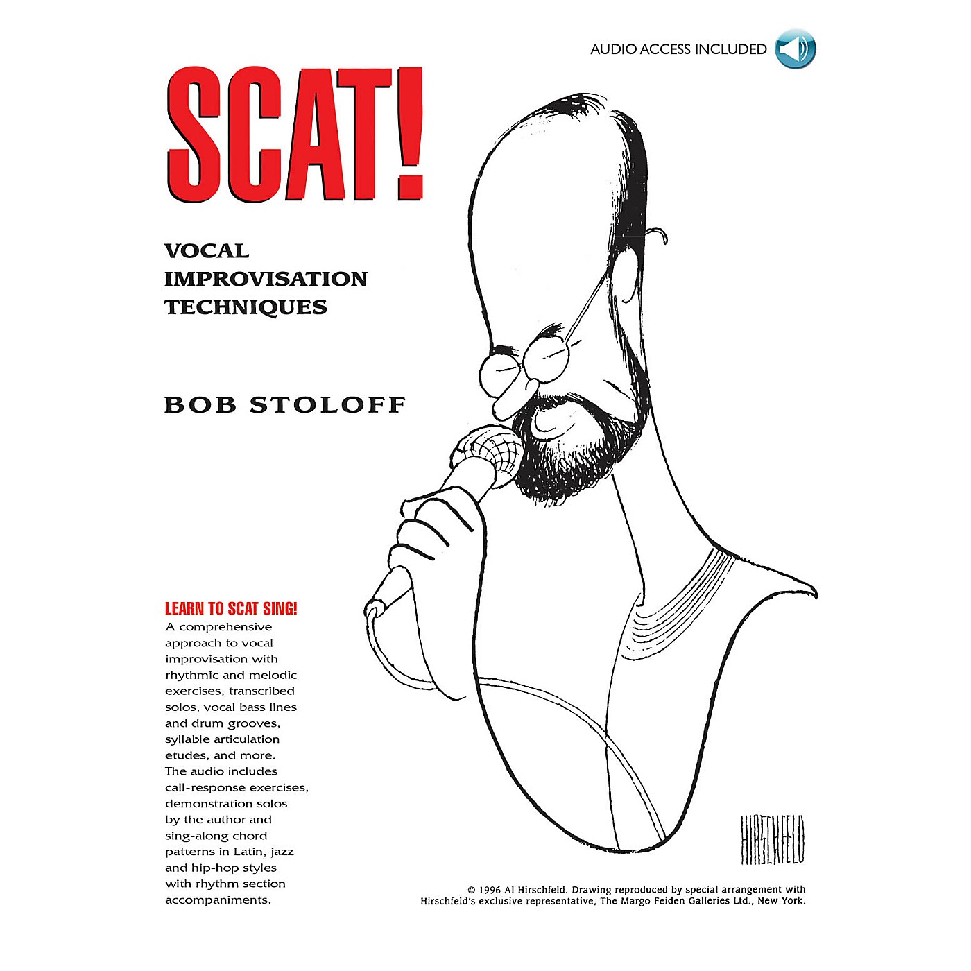 Music Sales Scat! Vocal Improvisation Techniques Music Sales America Series Softcover with CD thumbnail