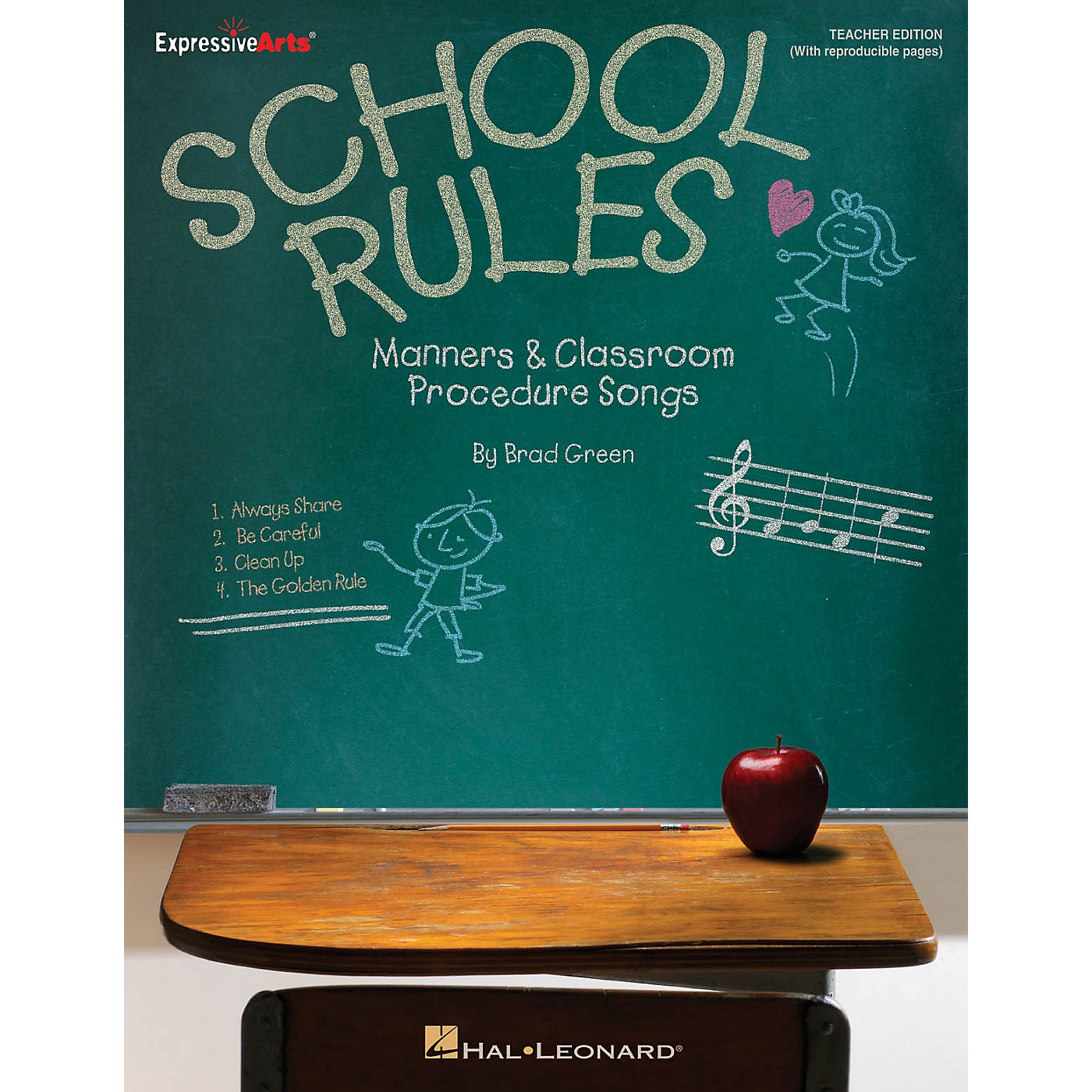 Hal Leonard School Rules (Manners and Classroom Procedure Songs) Performance/Accompaniment CD Composed by Brad Green thumbnail