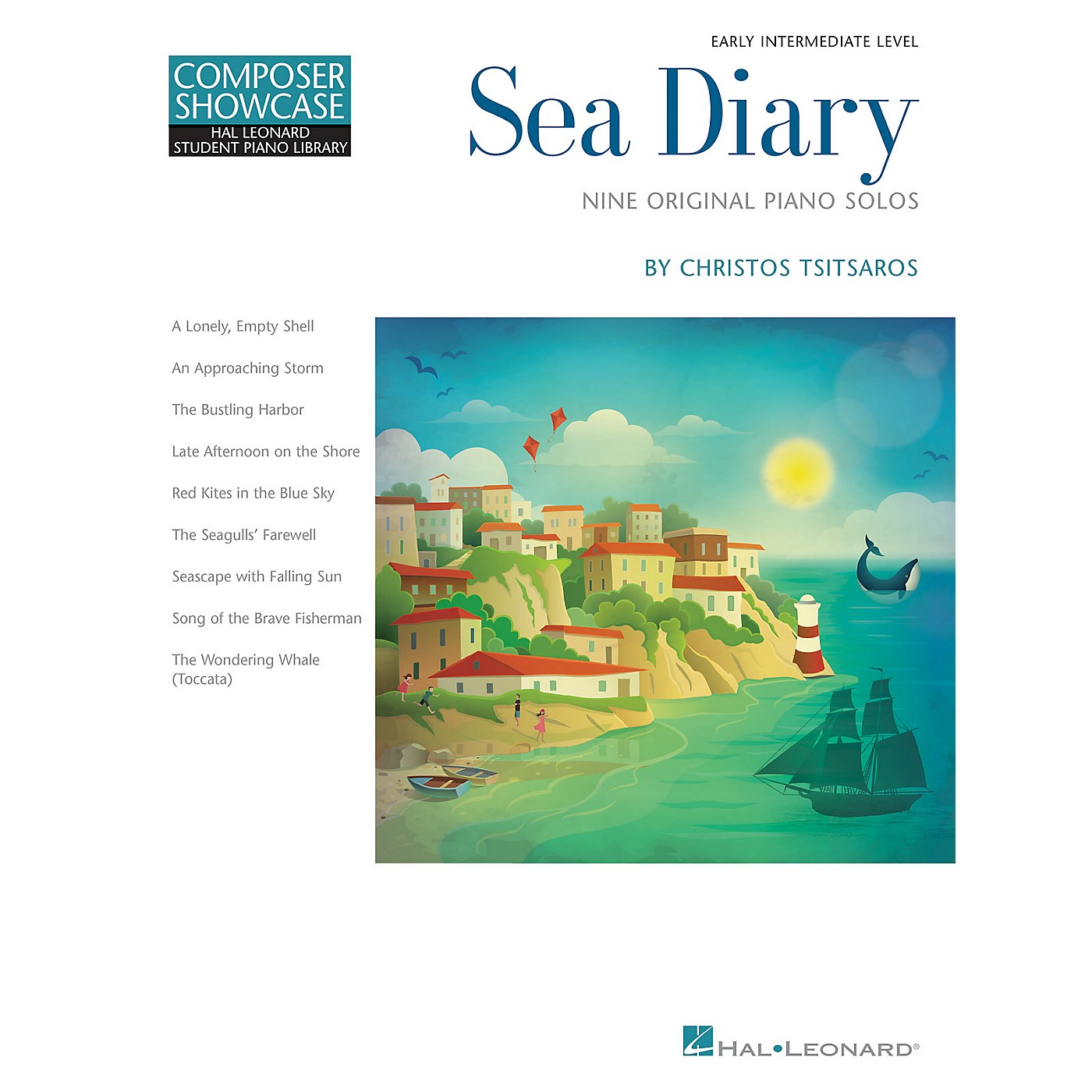 Hal Leonard Sea Diary - Nine Original Piano Solos Hal Leonard Student Piano Library Early Intermediate Composer Showcase thumbnail