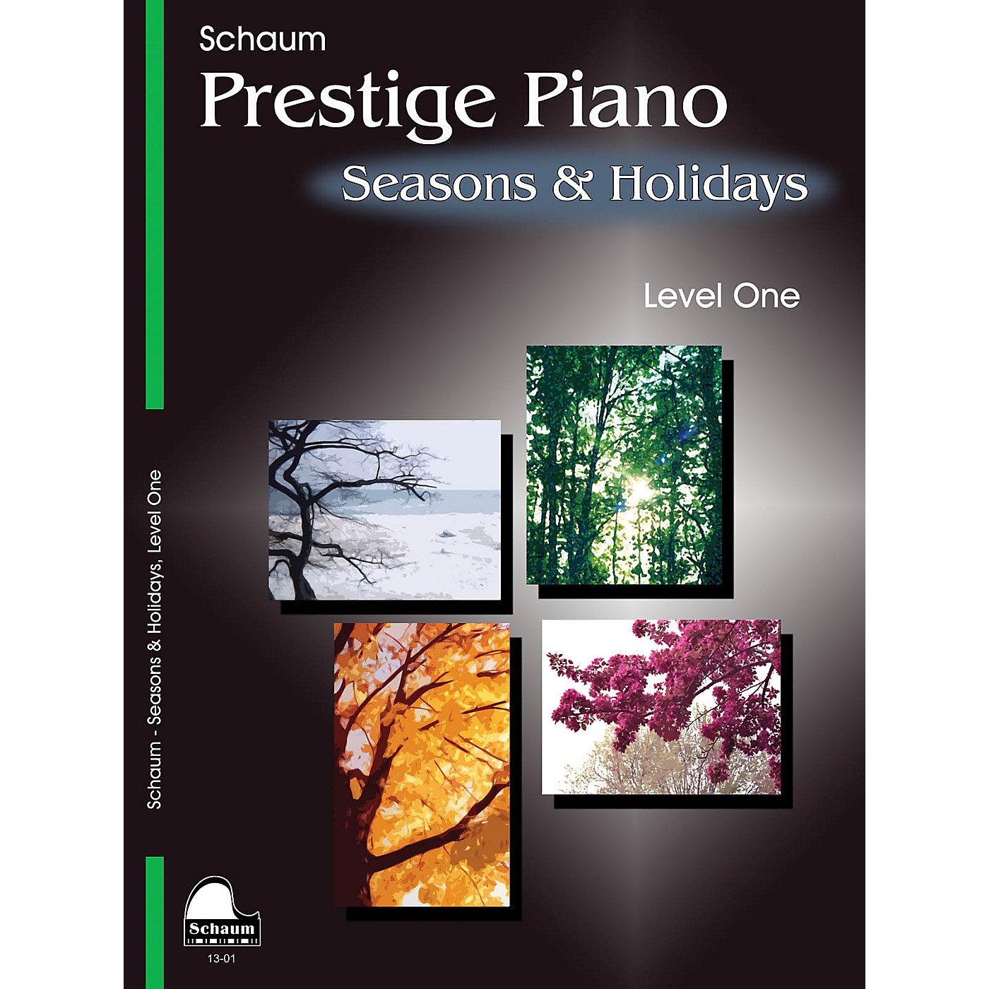 Schaum Seasons & Holidays (Level 1 Elem Level) Educational Piano Book thumbnail