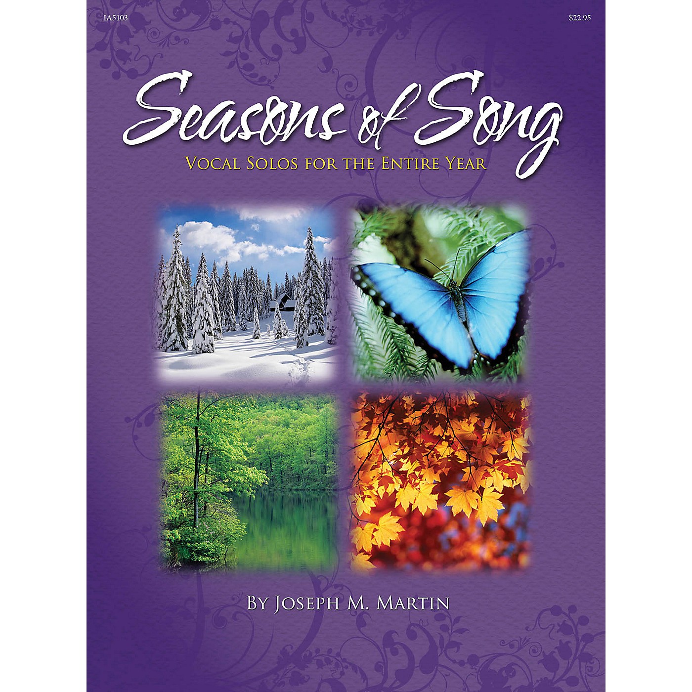 Shawnee Press Seasons of Song (Vocal Solos for the Entire Year) Shawnee Press Series CD  by Joseph M. Martin thumbnail