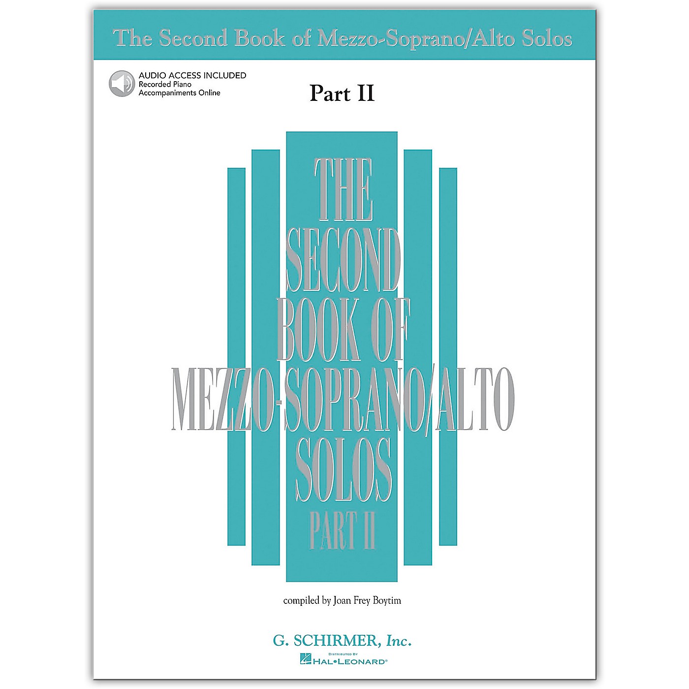 Hal Leonard Second Book/Online Audio Of Mezzo-Soprano / Alto Solos Part 2 Book/Online Audio thumbnail
