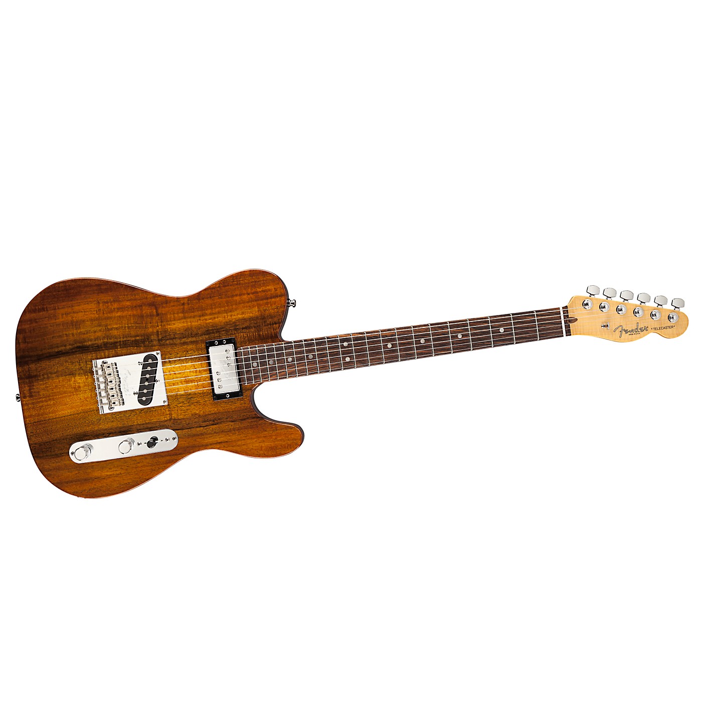 Fender Select Carve Top Telecaster SH Electric Guitar - Woodwind ...