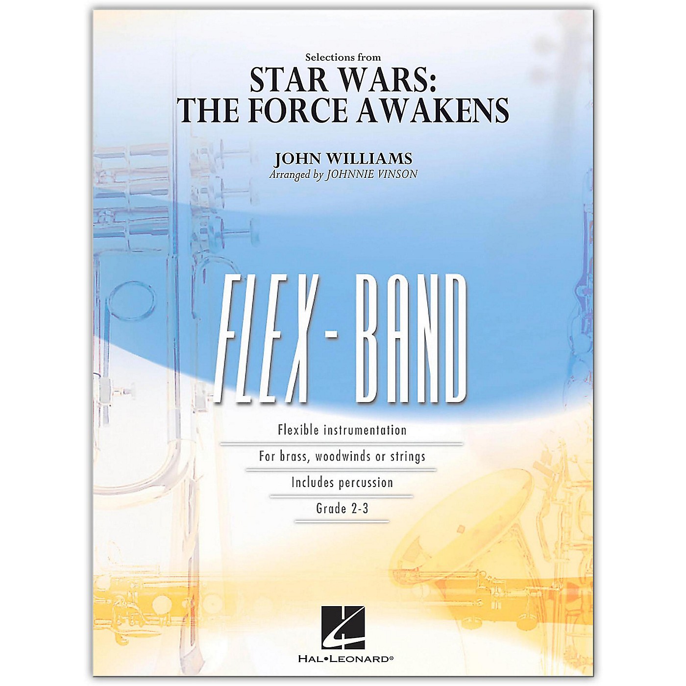 Hal Leonard Selections from Star Wars: The Force Awakens FlexBand Level 2-3 thumbnail