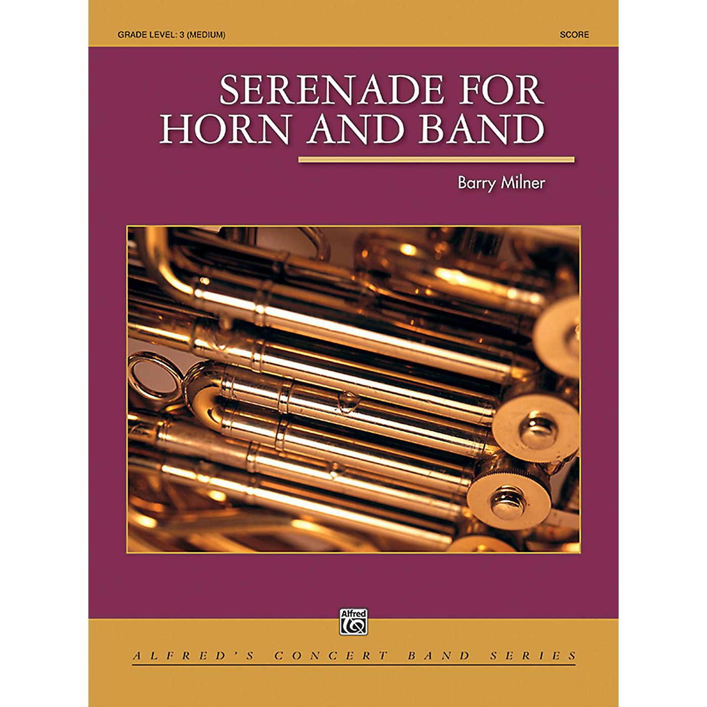 Alfred Serenade for Horn and Band Concert Band Grade 3 (Medium) thumbnail