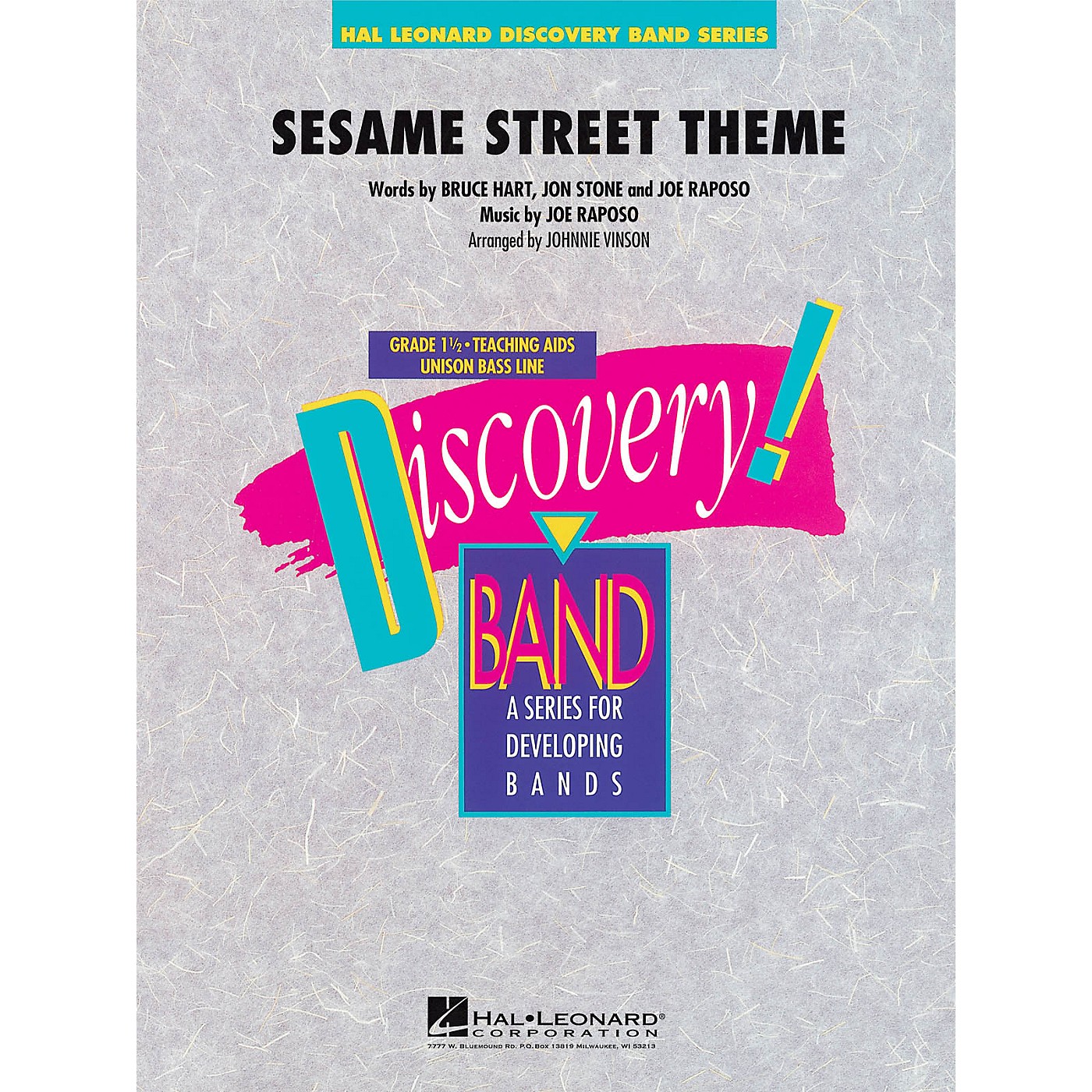 Hal Leonard Sesame Street Theme - Discovery! Band Level 1.5 thumbnail