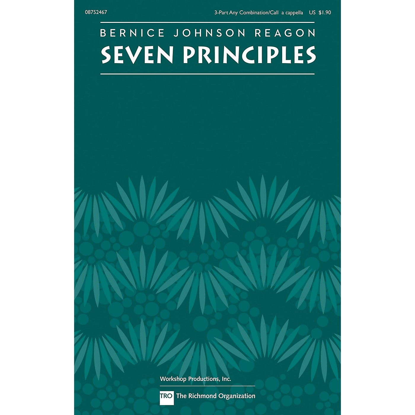 TRO ESSEX Music Group Seven Principles 3-PT by Sweet Honey In The Rock composed by Bernice Johnson Reagon thumbnail