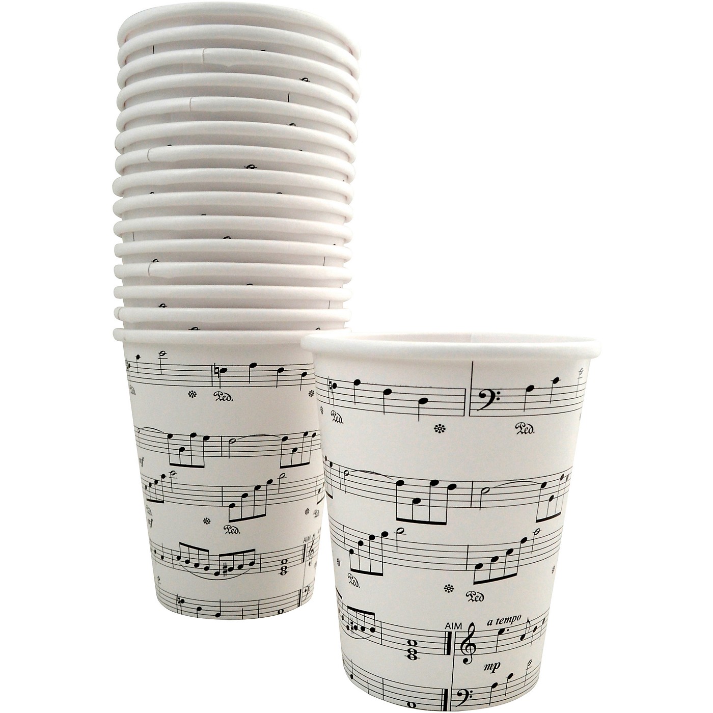 AIM Sheet Music Paper Cups 9oz thumbnail