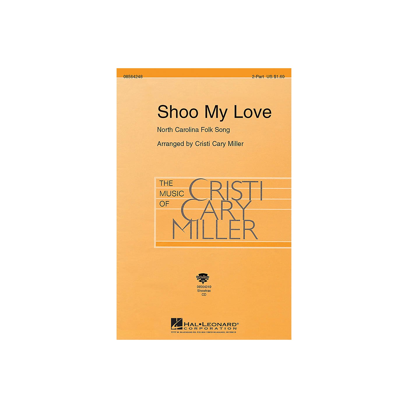 Hal Leonard Shoo My Love 2-Part arranged by Cristi Cary Miller thumbnail