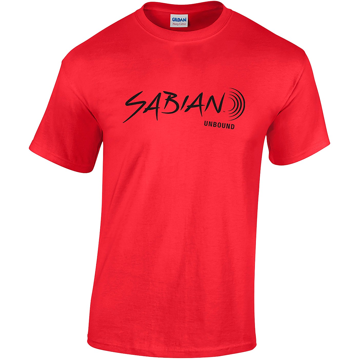 SABIAN Short Sleeve Logo Tee Canvas Red thumbnail