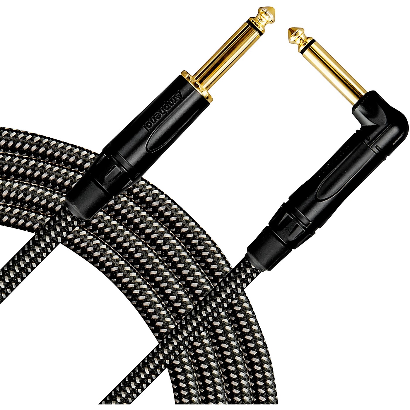 Livewire Signature Guitar Cable Straight/Angle Black and Gray thumbnail