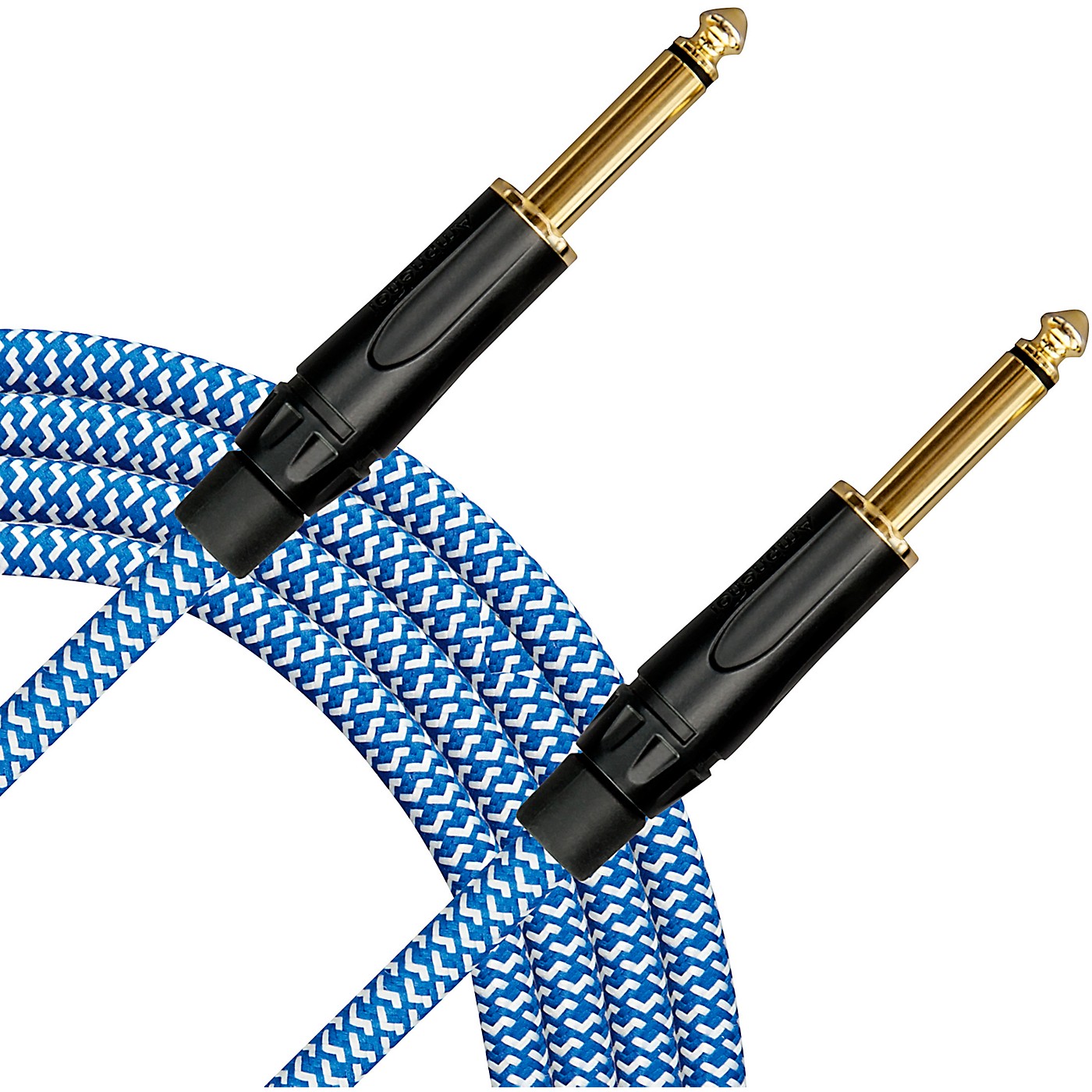 Live Wire Signature Guitar Cable Straight/Straight Blue and White thumbnail