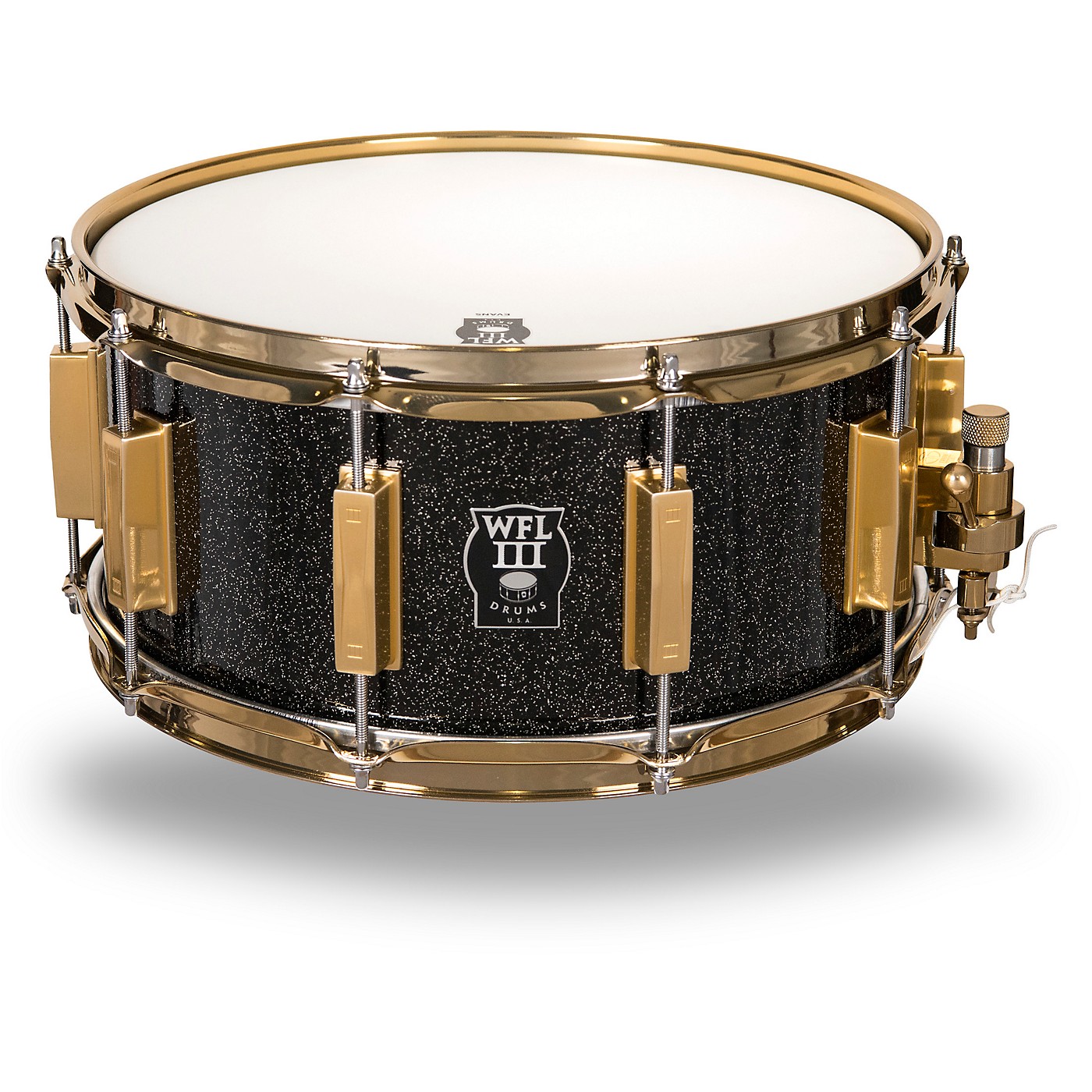 WFLIII Drums Signature Metal Snare Drum With Gold Hardware Woodwind