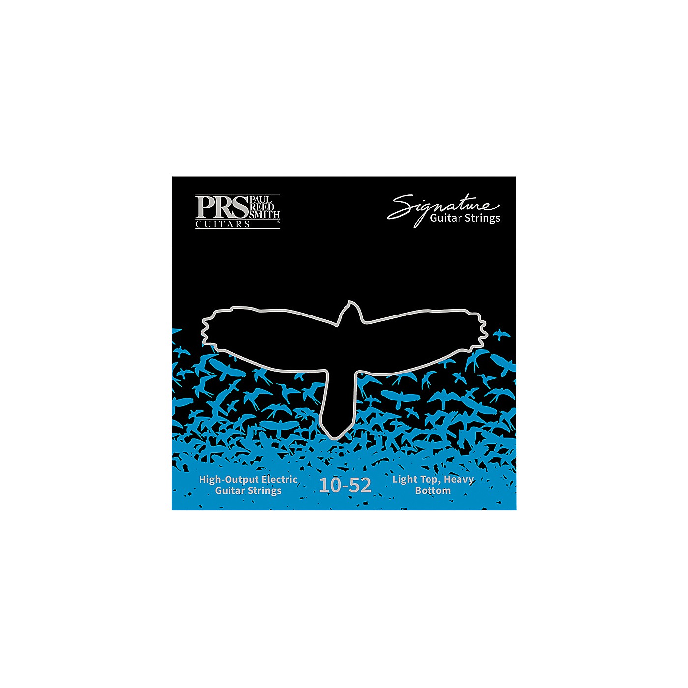 PRS Signature Series Electric Guitar Strings, Light Top/Heavy Bottom (.010-.052) thumbnail