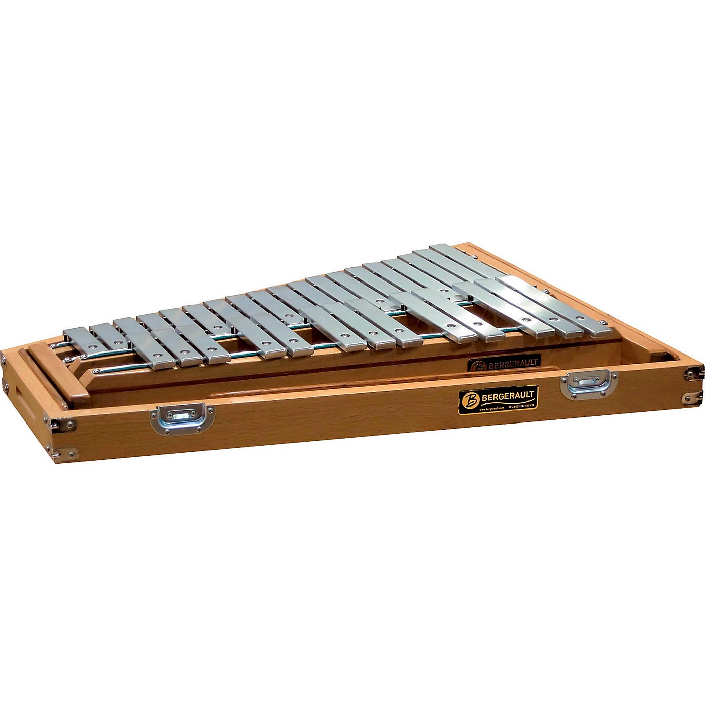 Bergerault Signature Series Glockenspiel With Oak Case, 2.5 Octaves thumbnail