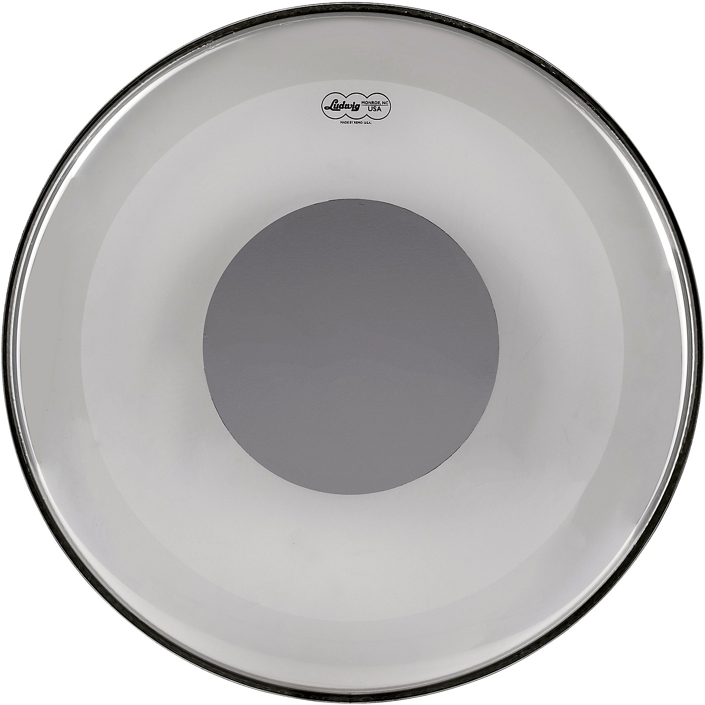 Ludwig Silver Dot Clear Bass Drum Head 24 in. - Woodwind & Brasswind