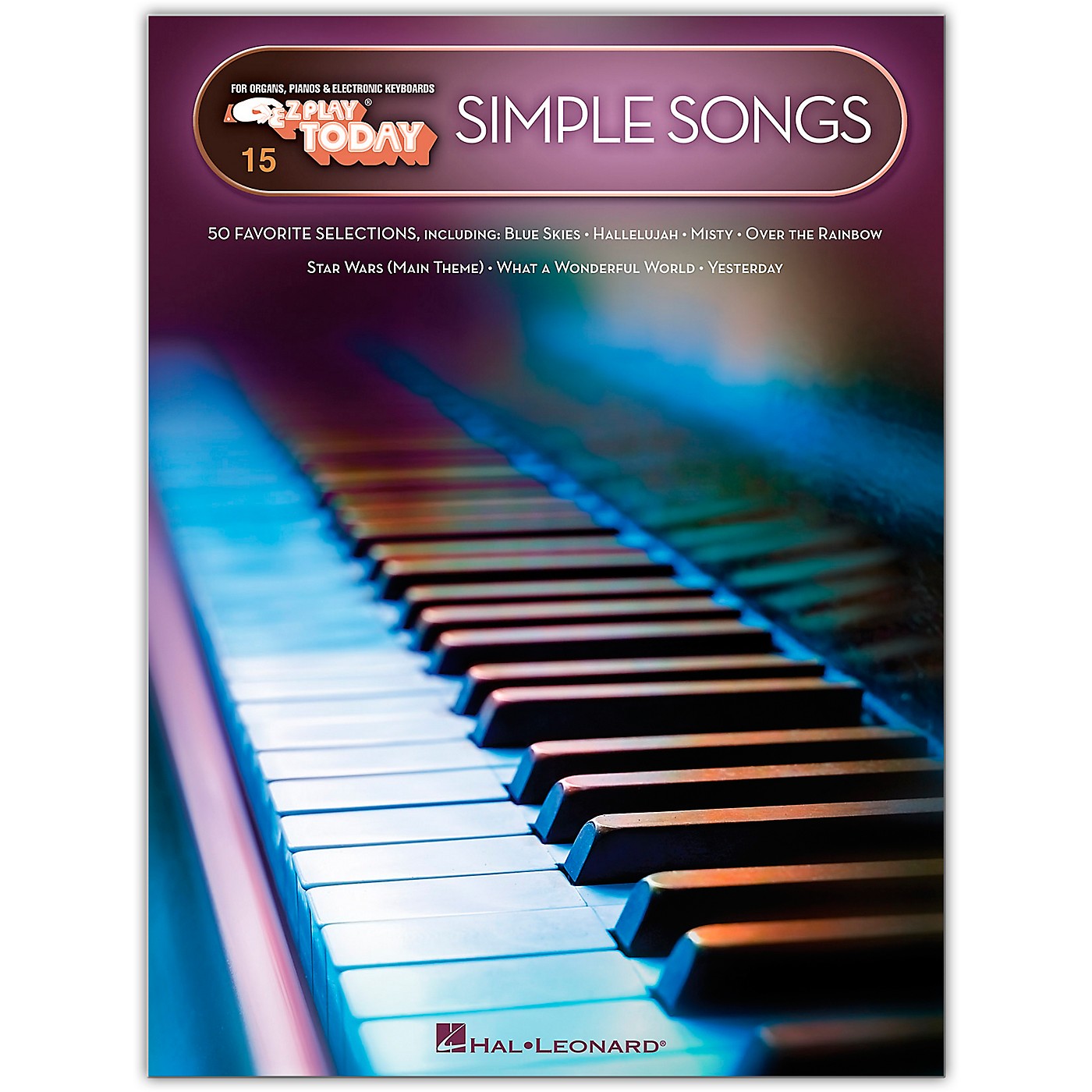 Hal Leonard Simple Songs E-Z Play Today Volume 15 thumbnail