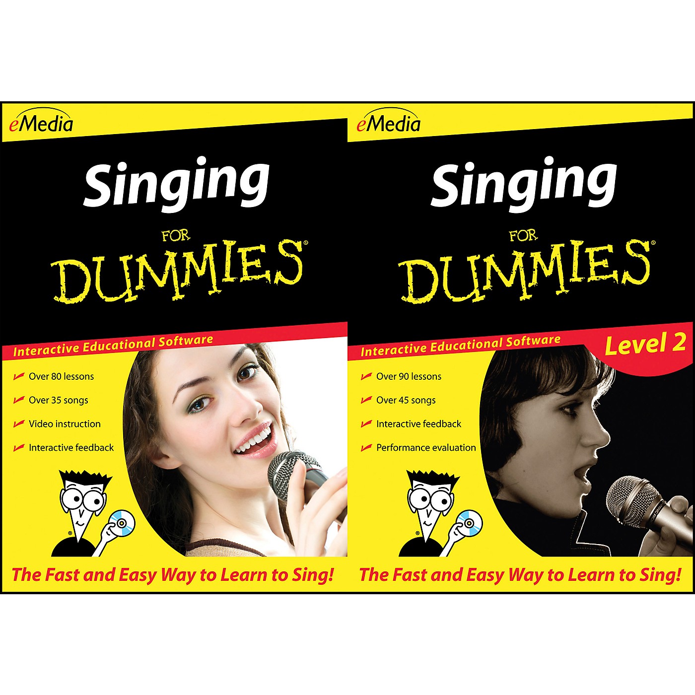 eMedia Sing Dummies DLX - Mac 10.5 to 10.14, 32-bit only (Download) thumbnail